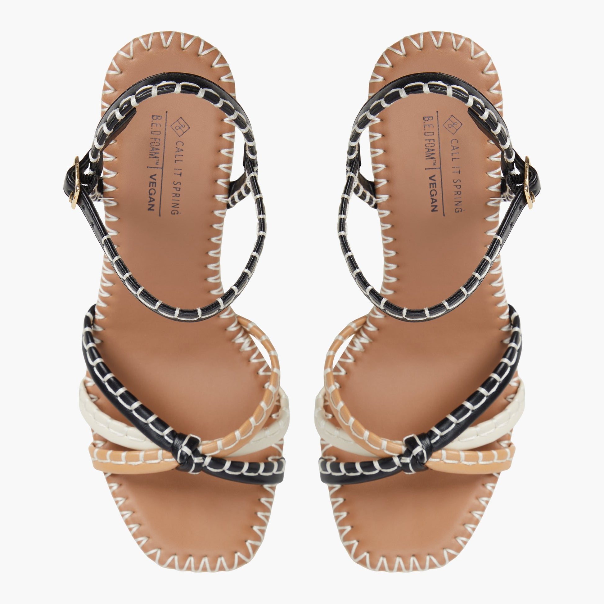 Top-down view of the Black Multi Kaelyn