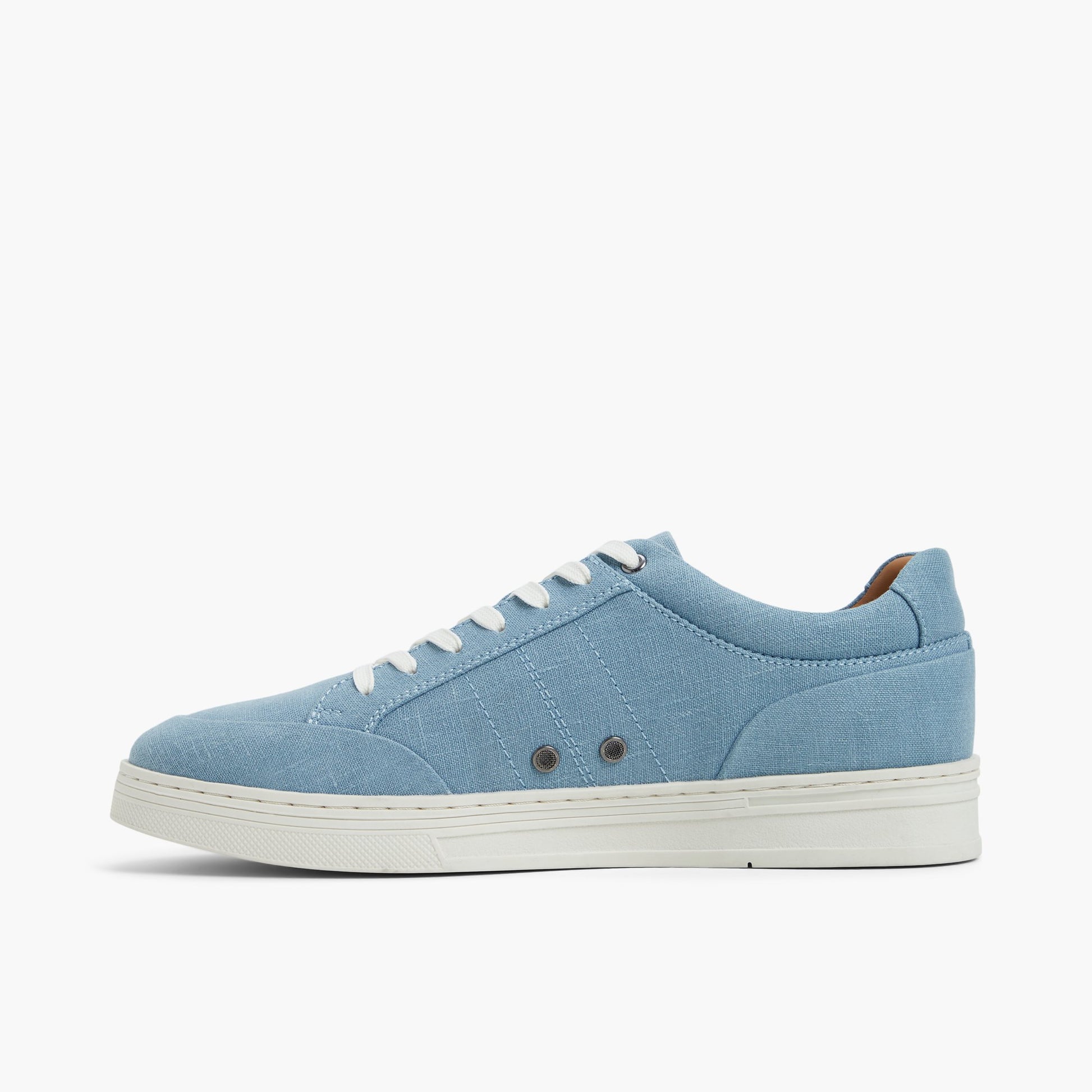 Side view of Light Blue Dunkirck