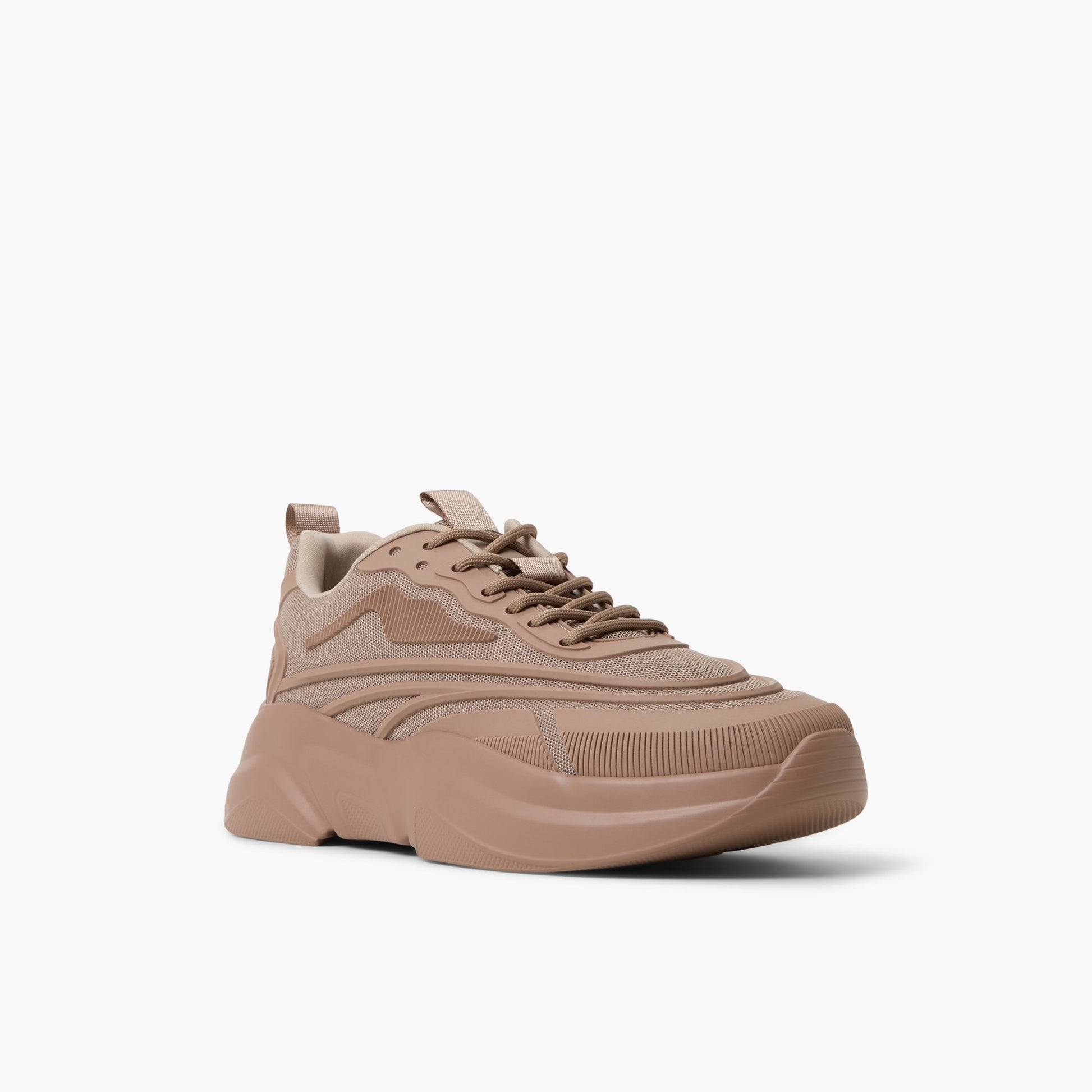 Three-quarter angle of Taupe Refresh 2.0 's front side