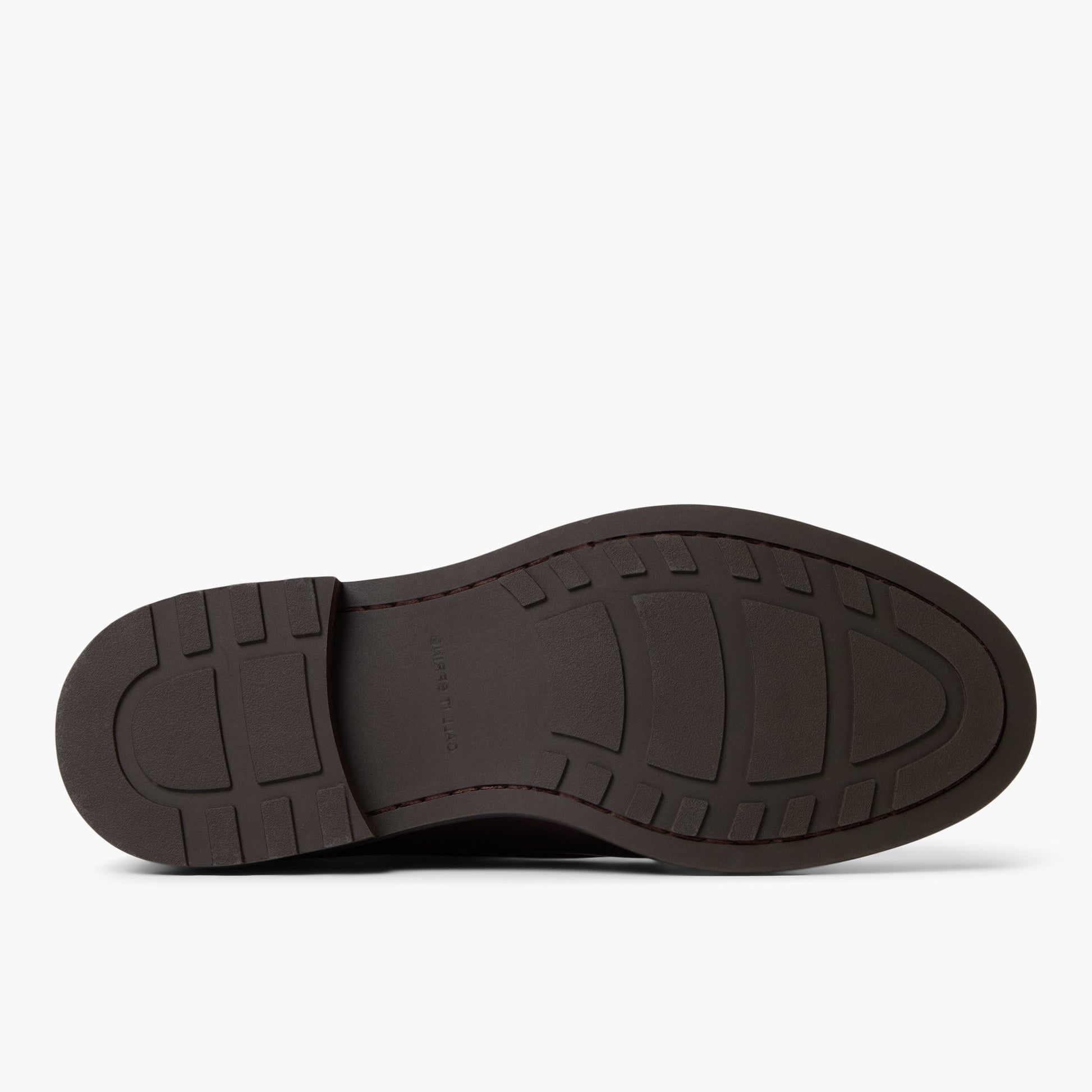 View of Cognac Newgate Derby Shoes's sole