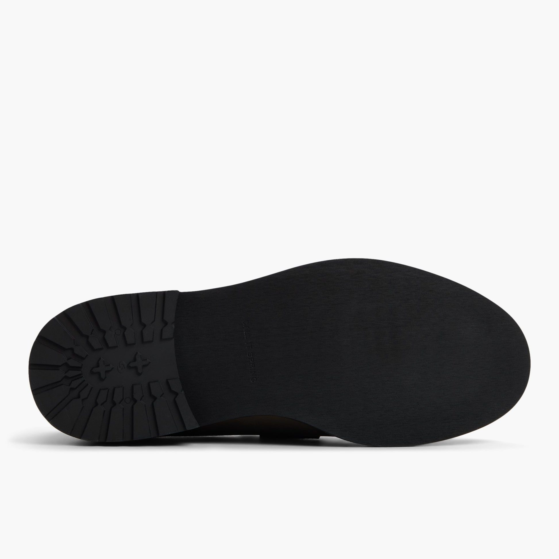 View of Taupe Bickford Penny Loafers's sole