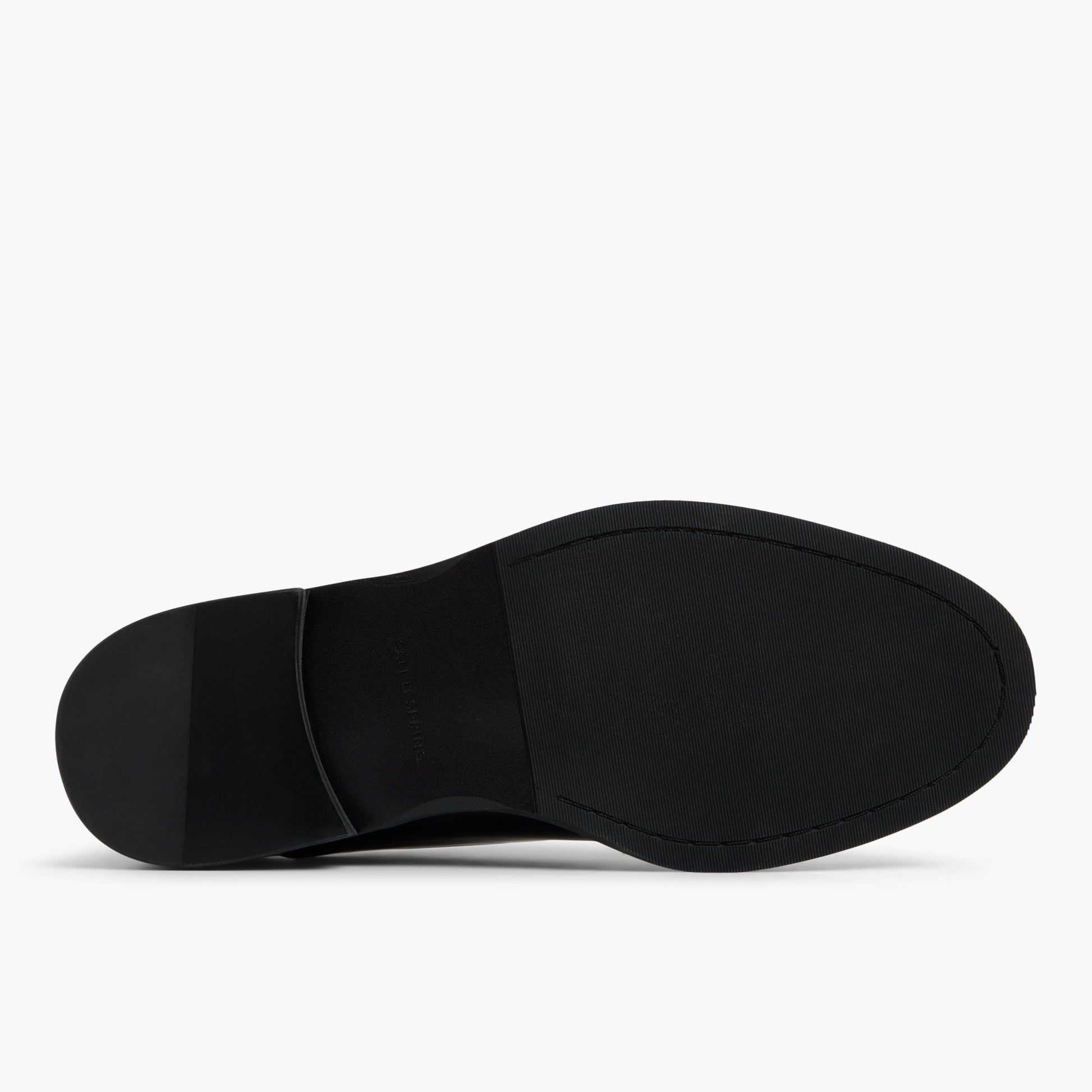 View of Black Calloway Oxford Shoes's sole