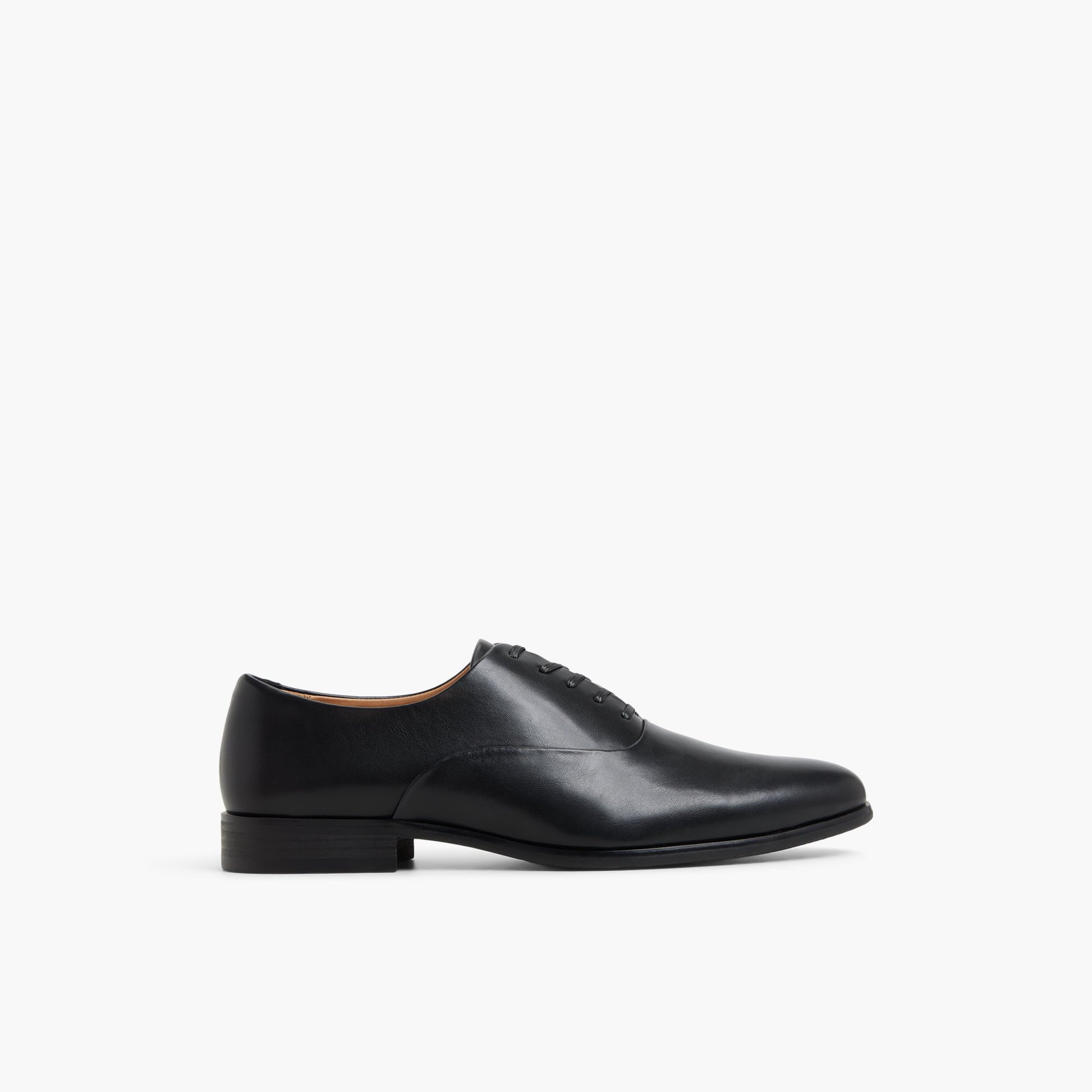 Main View of Black Singleton Oxford Shoes for Mens