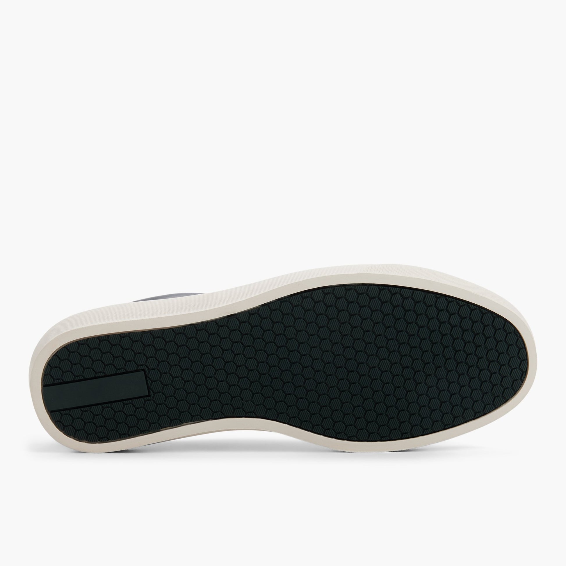 View of Black Taser Lace-up Shoes's sole