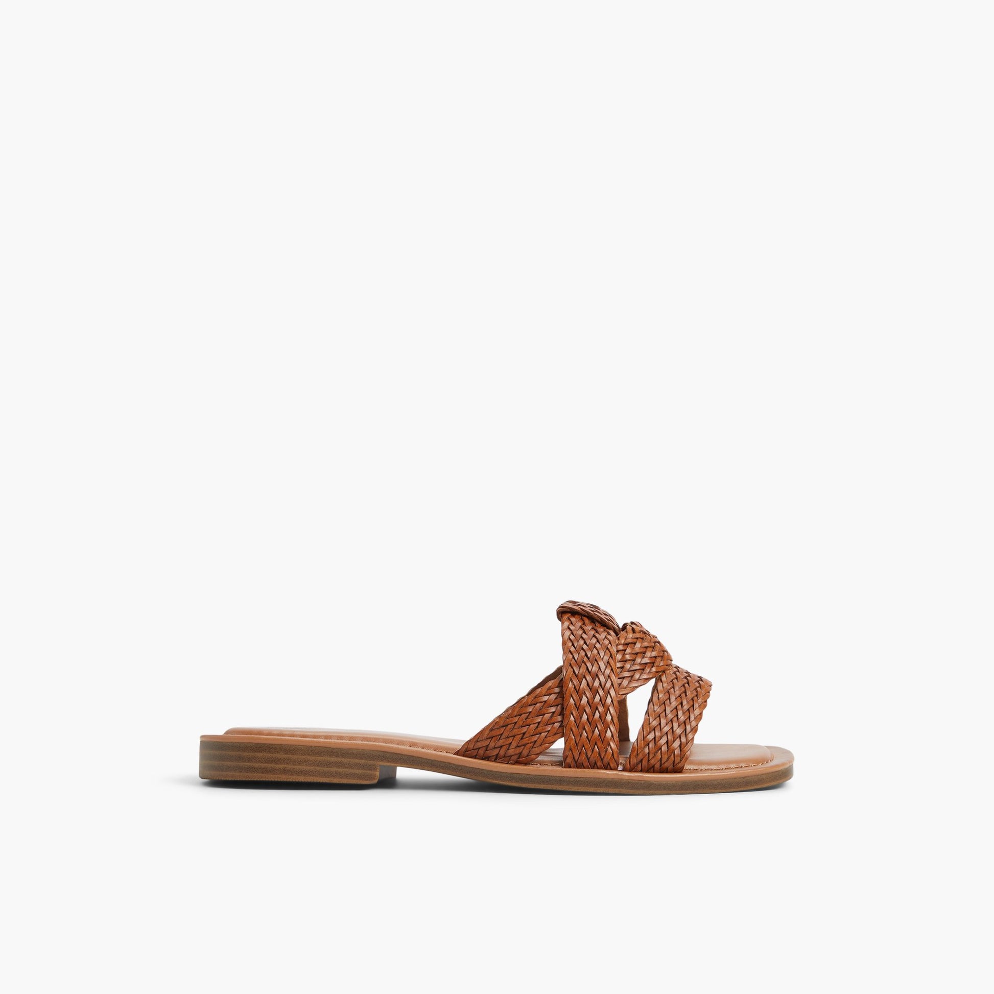Main View of Cognac Paullah Slides for Womens