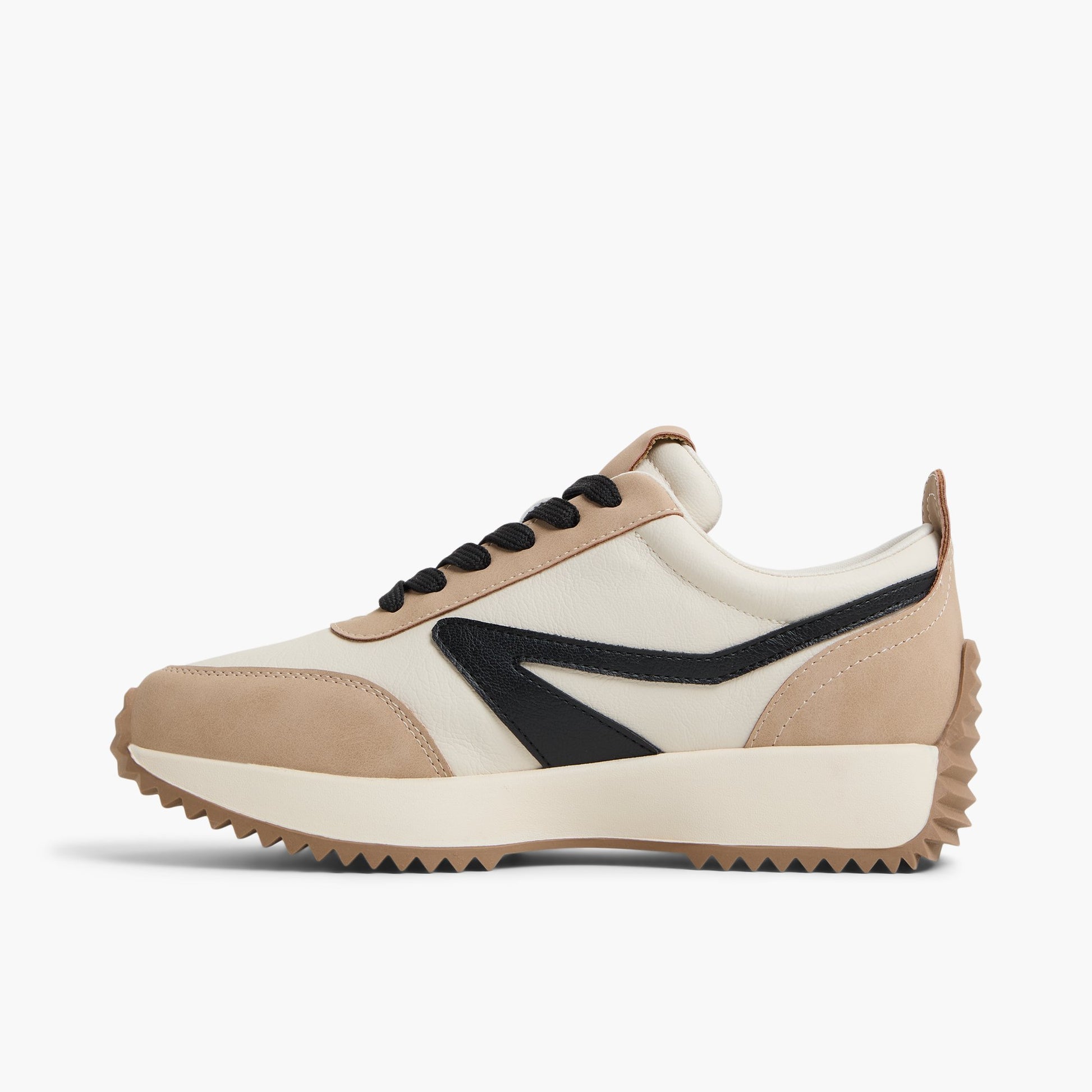 Side view of Bone multi Danie Low-Top Sneakers
