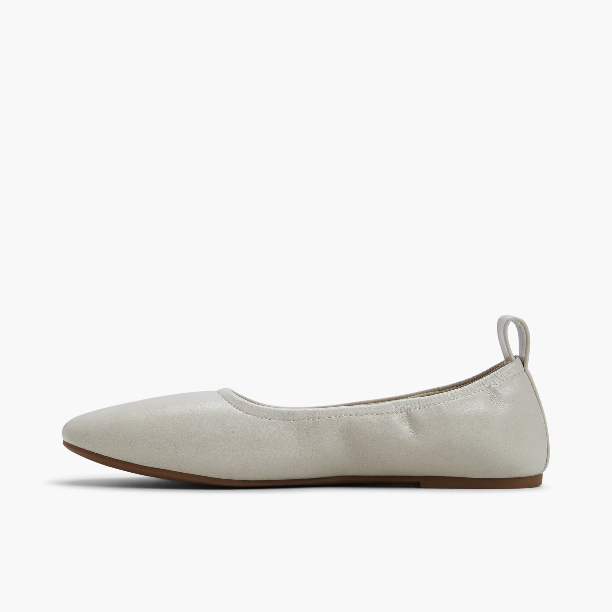 Side view of Ice Sheilah High Vamp Ballerinas