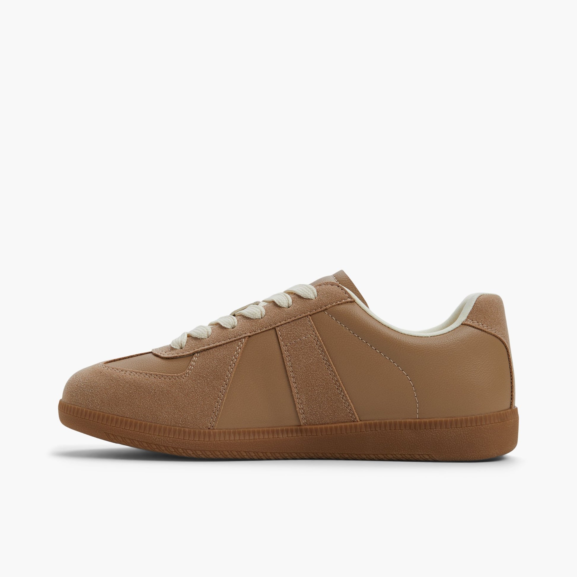 Side view of White Multi Tenora Cup Sole Sneakers