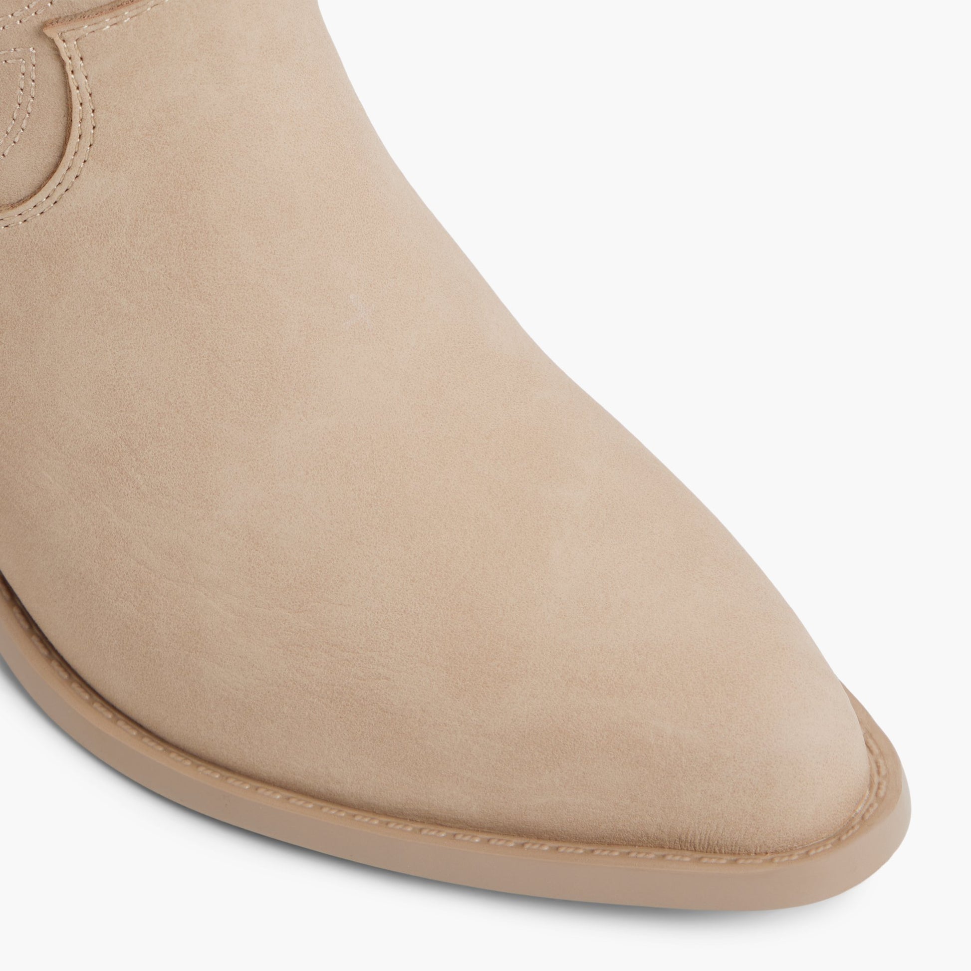 Close-up of the Bone Sareena Western Mid-Calf Boots