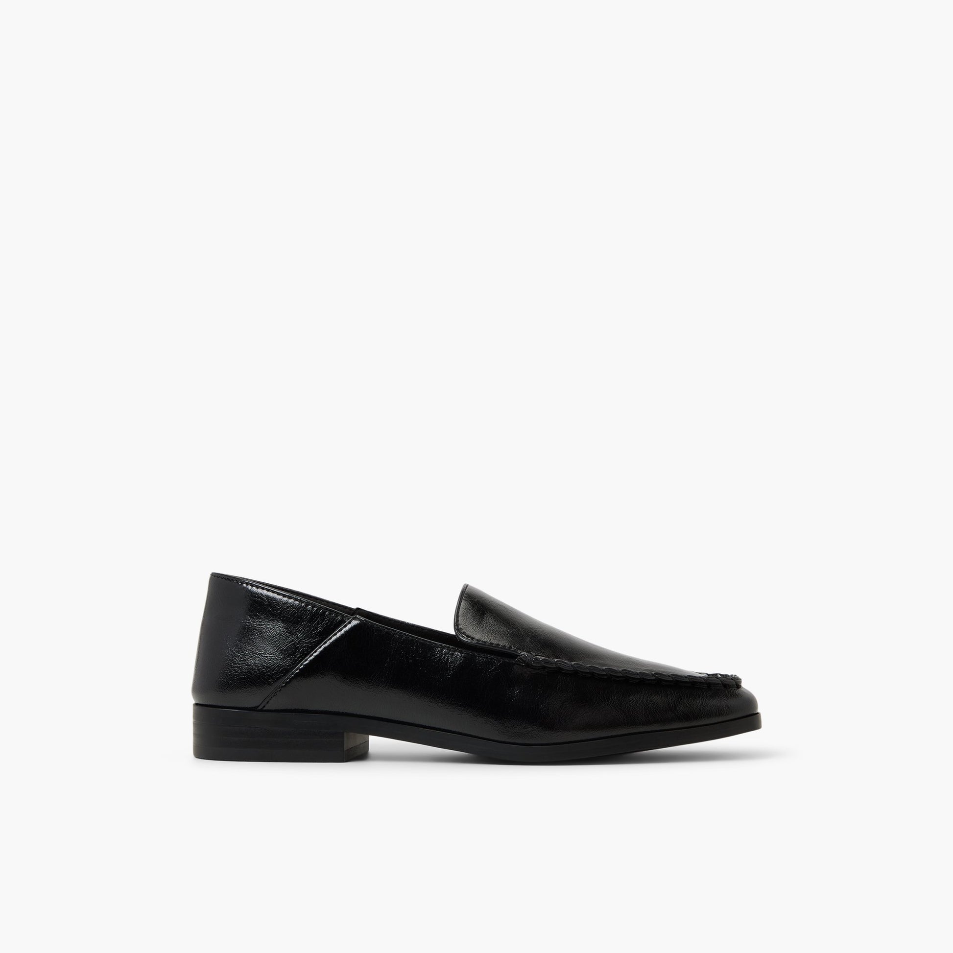 Main View of Black Kaylyn Loafers for Womens