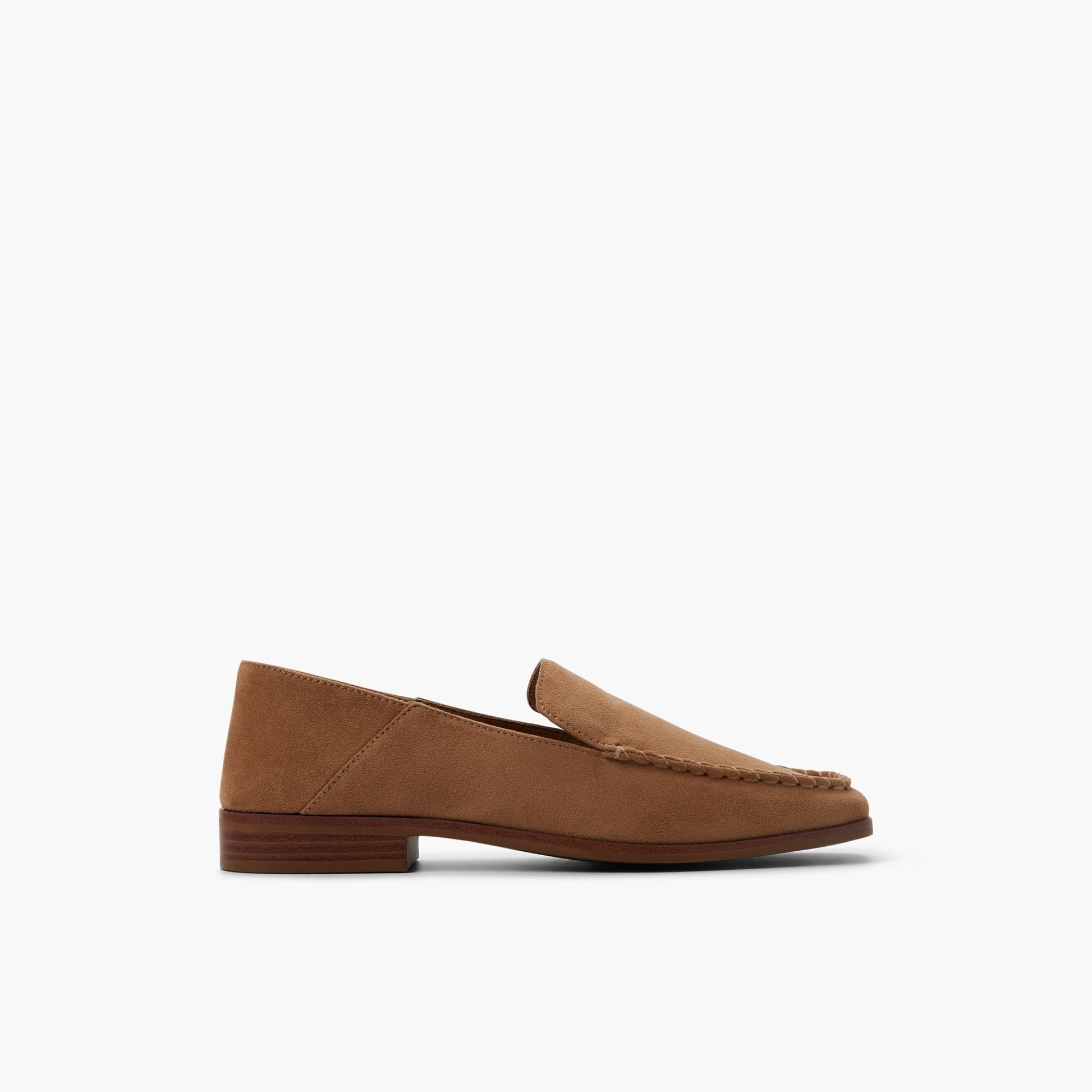 Main View of Dark Beige Kaylyn Loafers for Womens