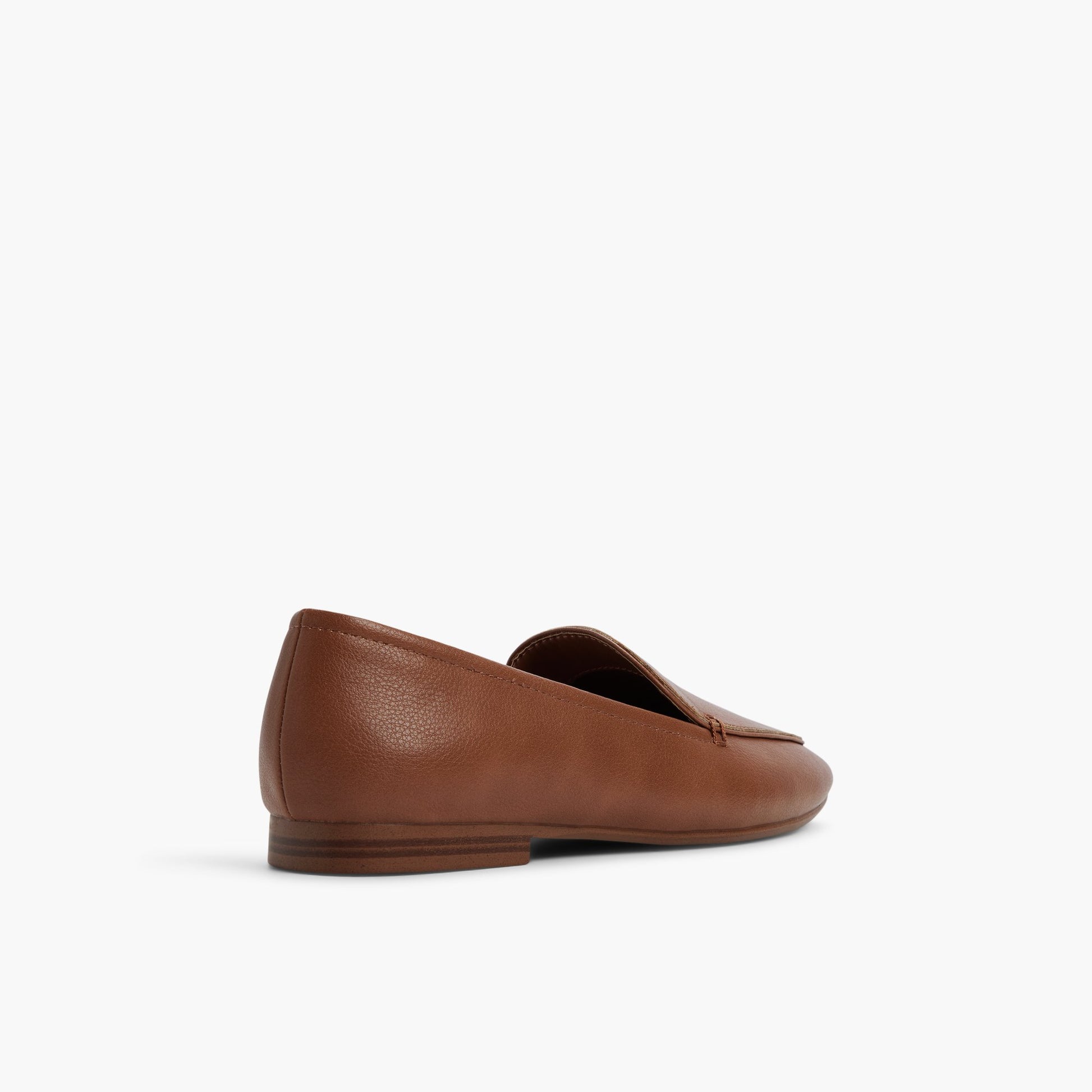 Three-quarter angle of Cognac Rhiley Loafers's back side