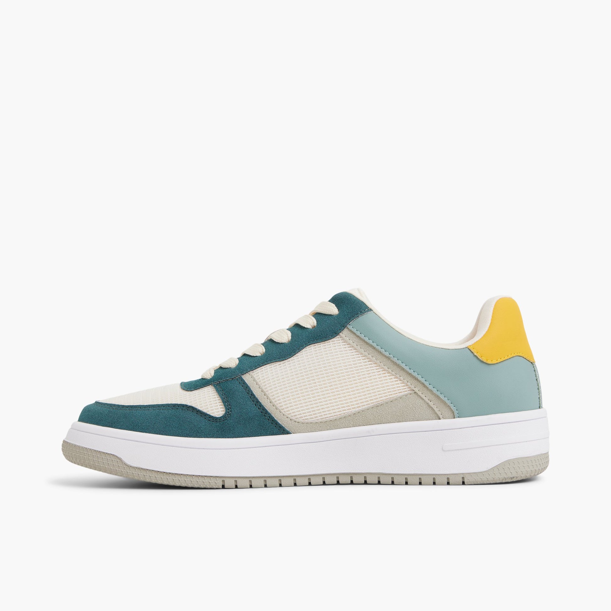 Side view of Teal Freshh_h Low top sneakers