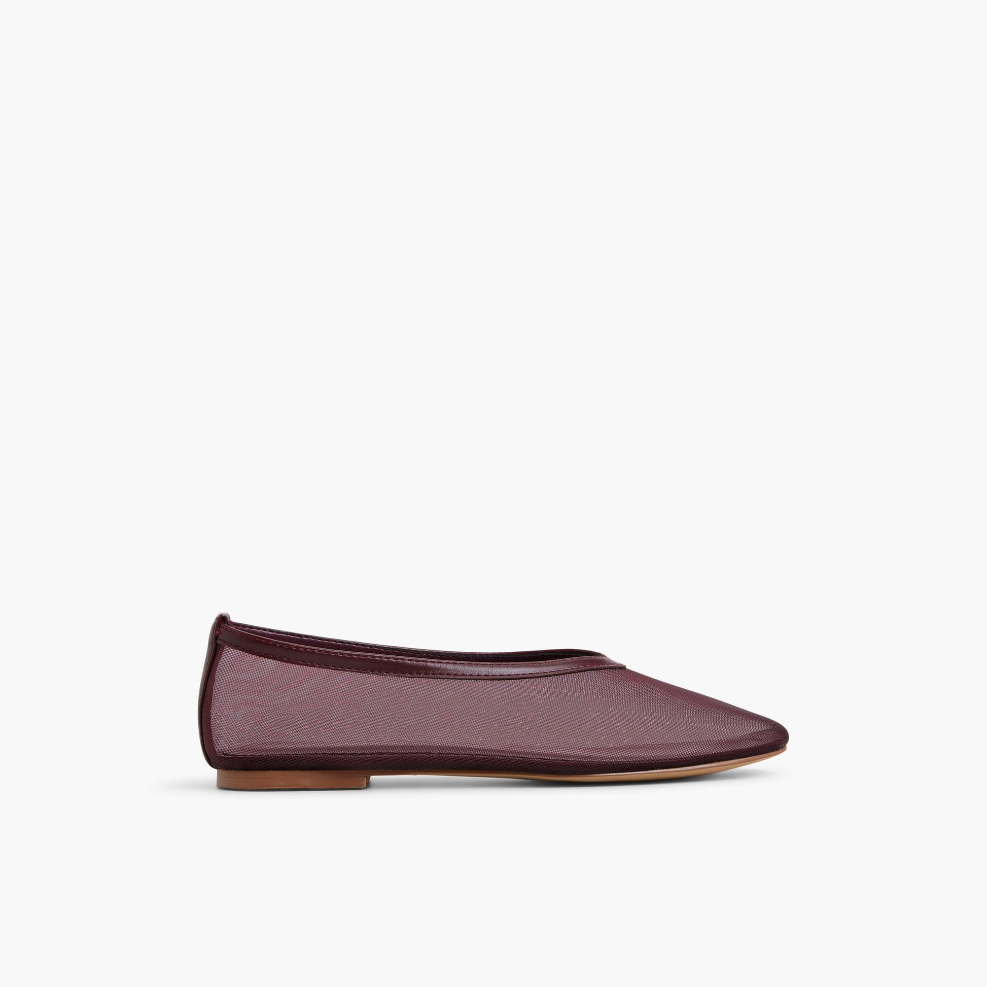 Main View of Bordo Eleynora Ballerinas for Womens