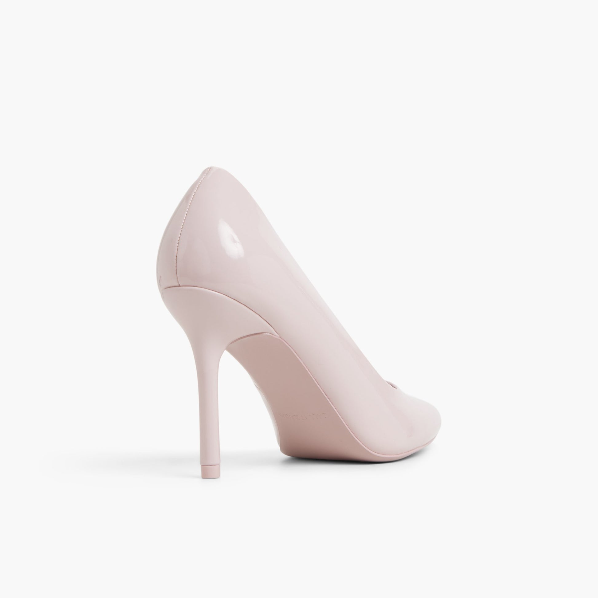 Three-quarter angle of Light Pink Leeona Pumps's back side