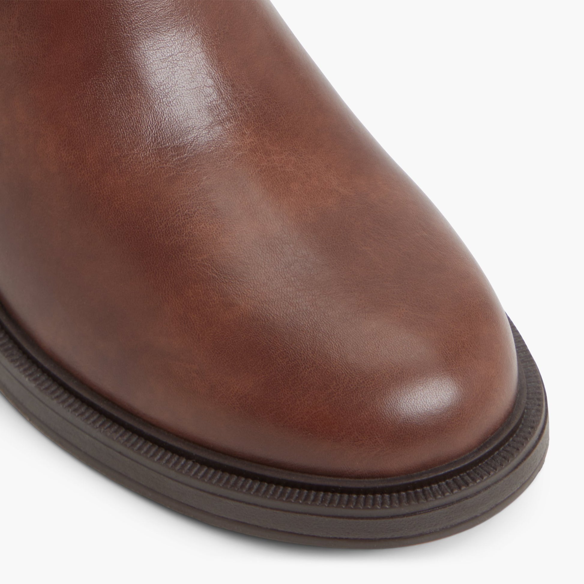 Close-up of the Medium Brown Caiya Chelsea Boots