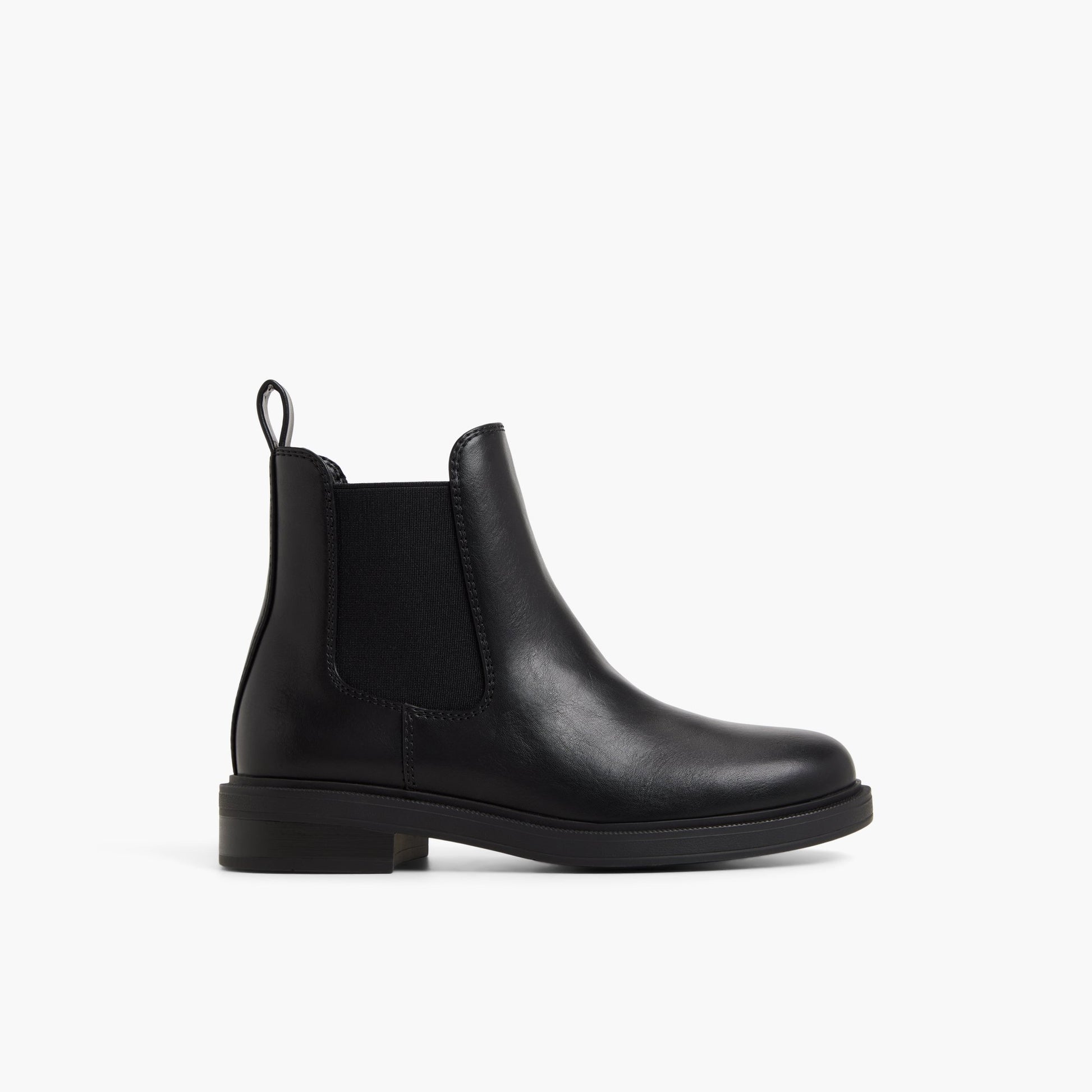 Main View of Black Caiya Chelsea Boots for Womens