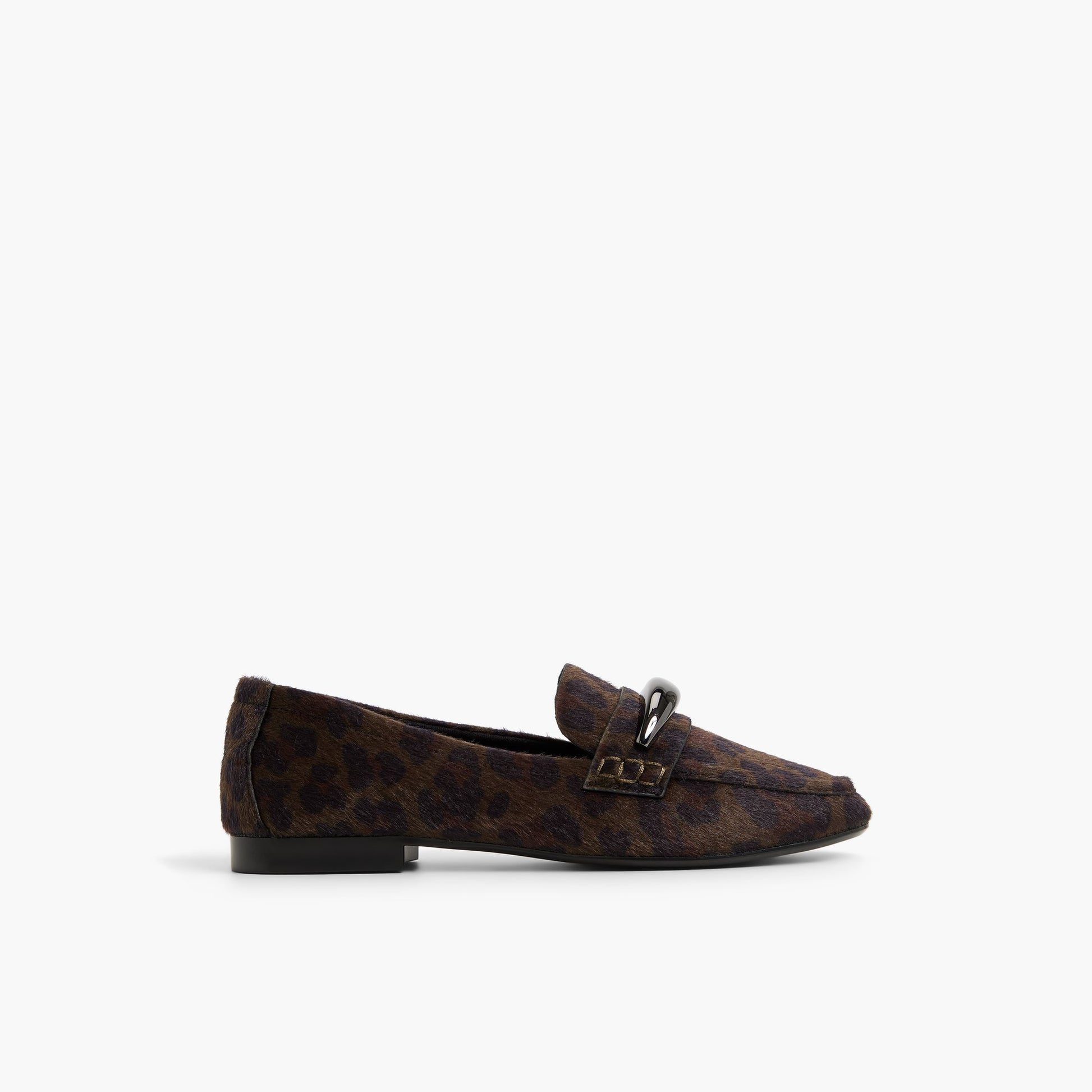 Main View of Dark Green Vicenza Dandy Loafers for Womens