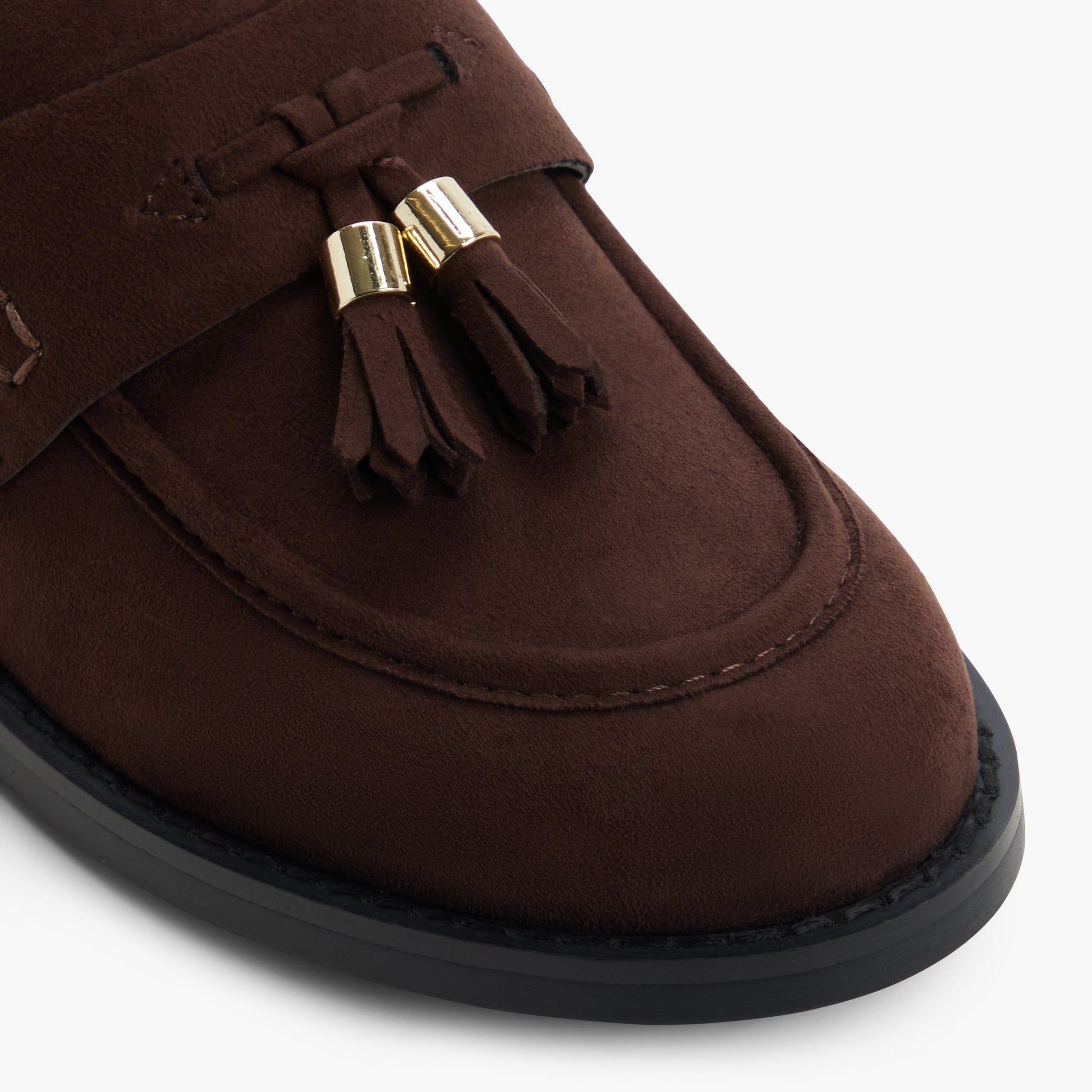 Close-up of the Dark Brown Summerset Dandy Loafers