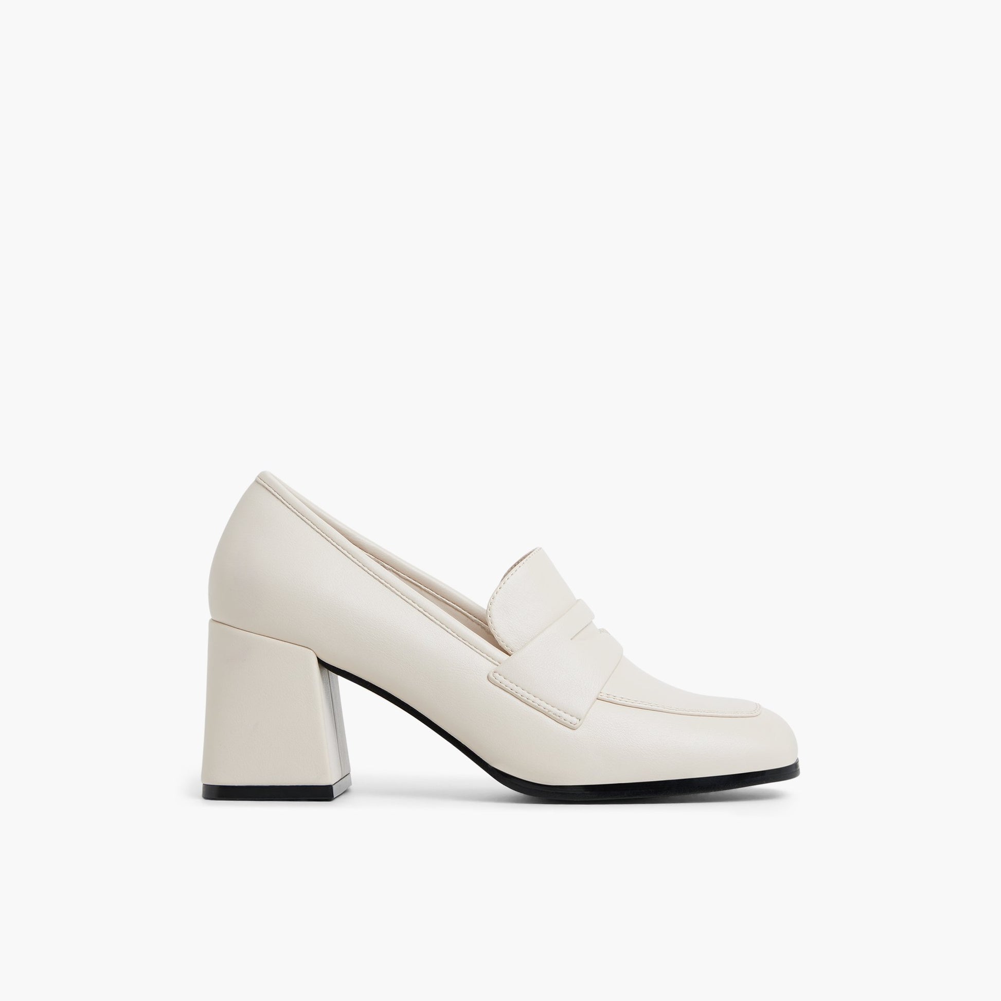 Main View of Ice Riaa Mid-Heel Loafers for Womens