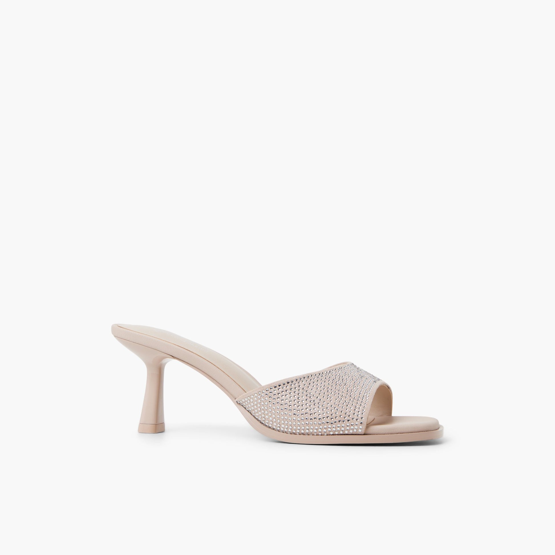 Main View of Bone Cassiee Mule Sandals for Womens