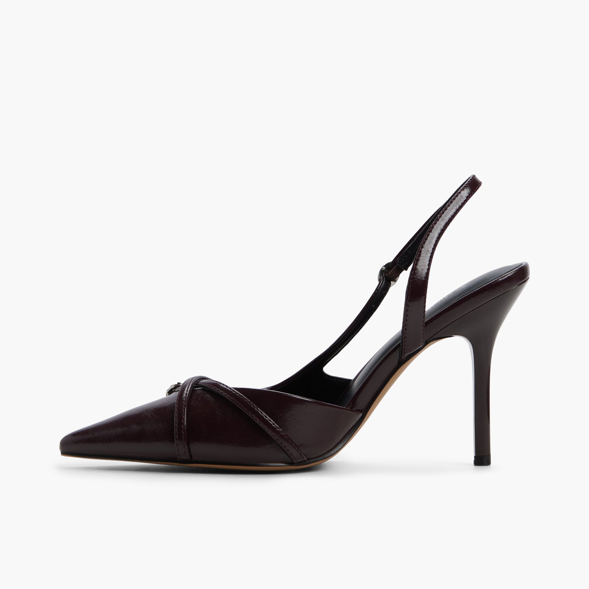 Side view of Bordo Niaa Slingback Pumps