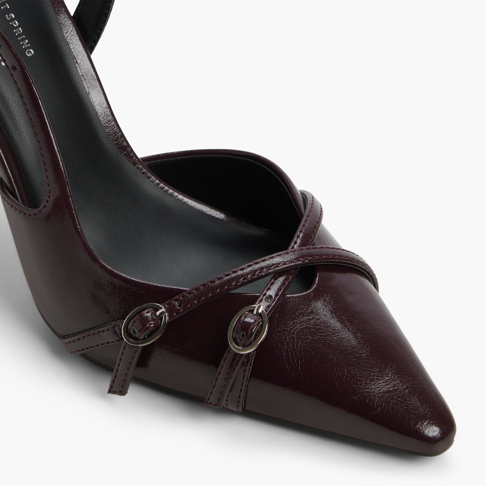 Close-up of the Bordo Niaa Slingback Pumps