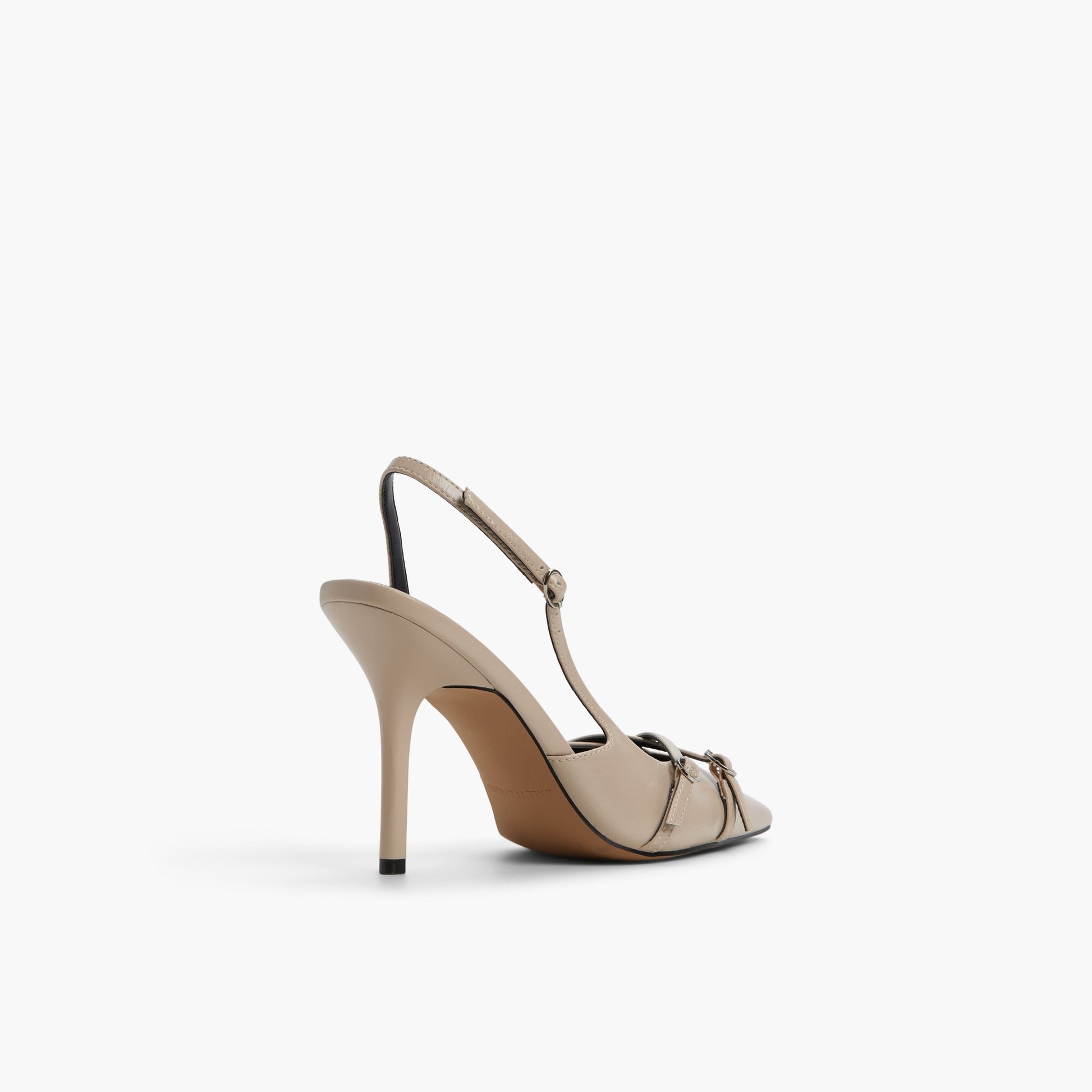 Three-quarter angle of Bone Niaa Slingback Pumps's back side