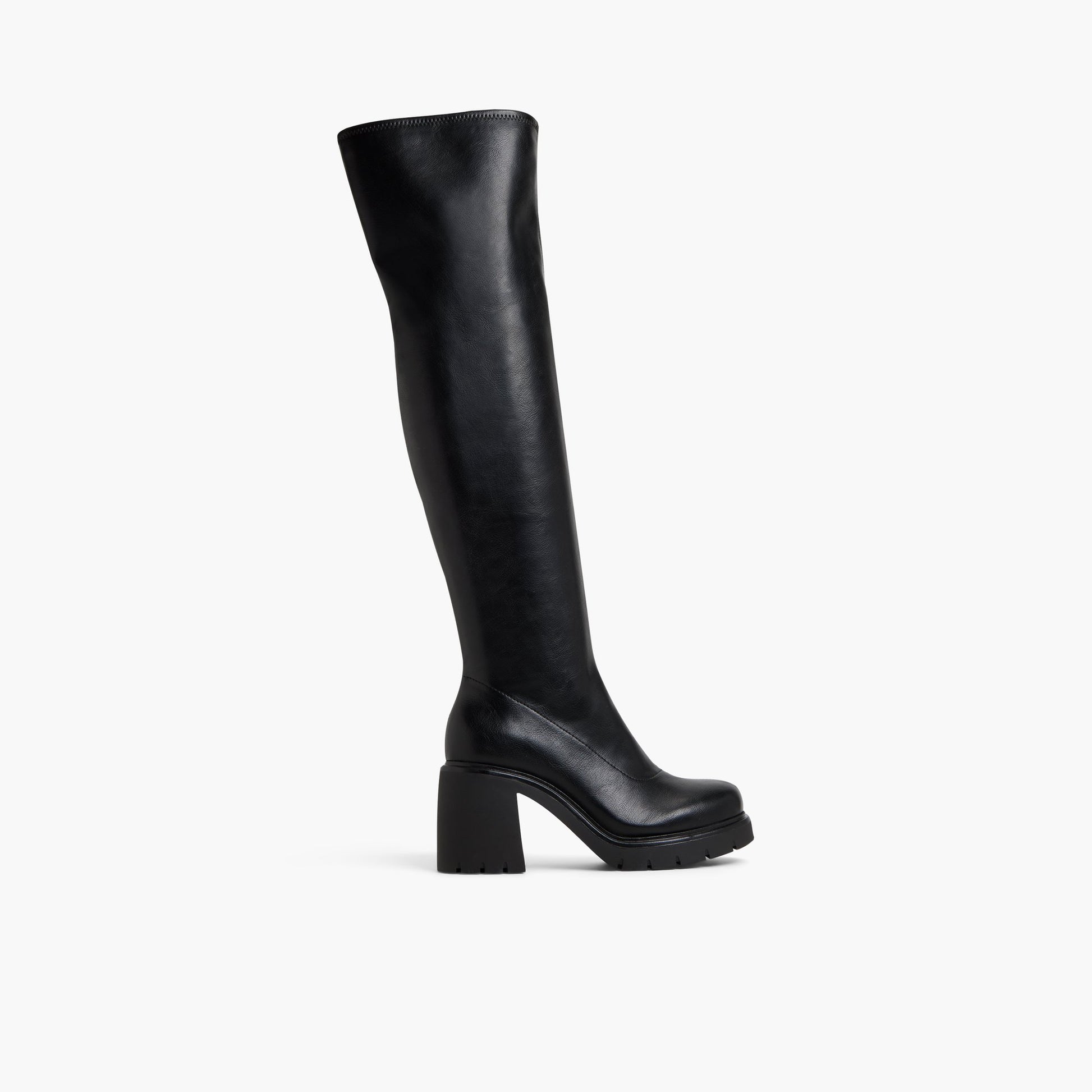 Main View of Black Rozabella Thigh-High Boots for Womens