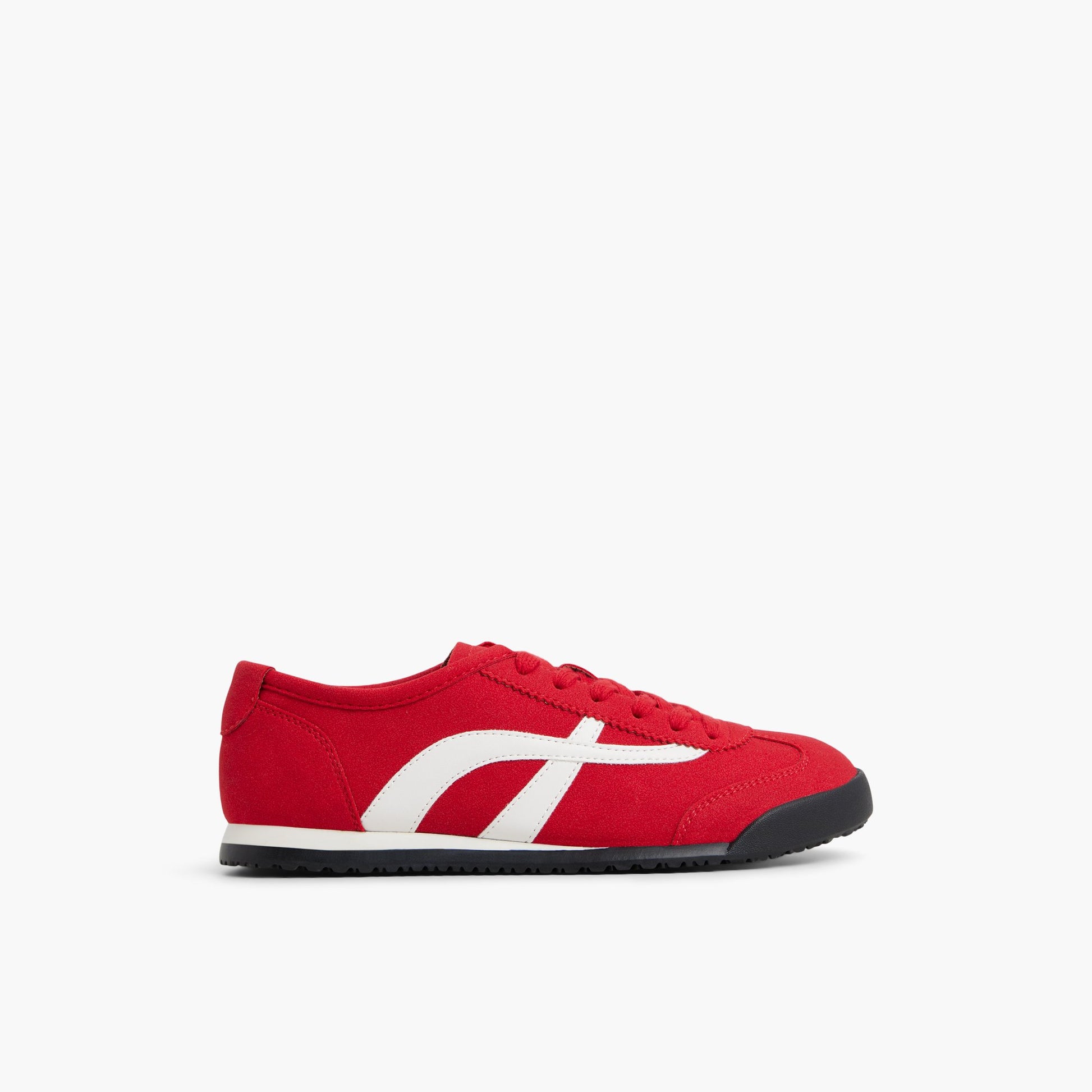 Main View of Red Beaa Low-top Sneakers for Womens