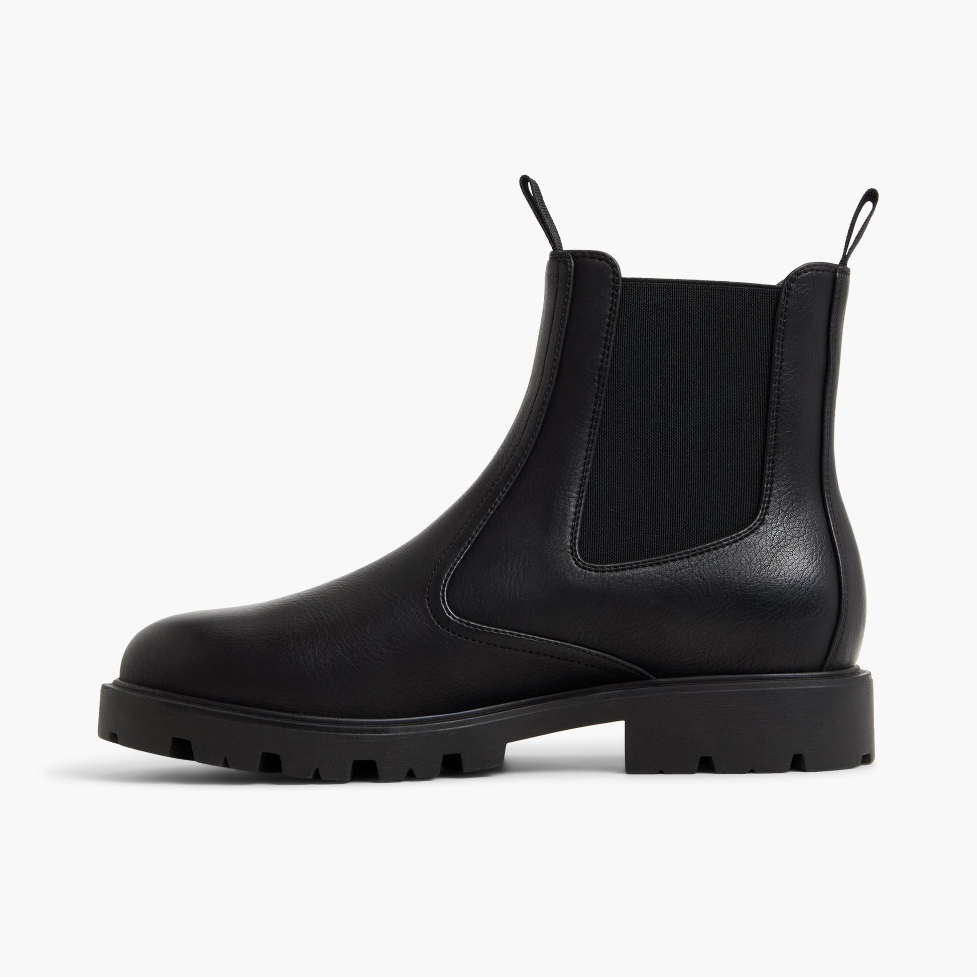 Side view of Other Black Ashtonn Chelsea Boots