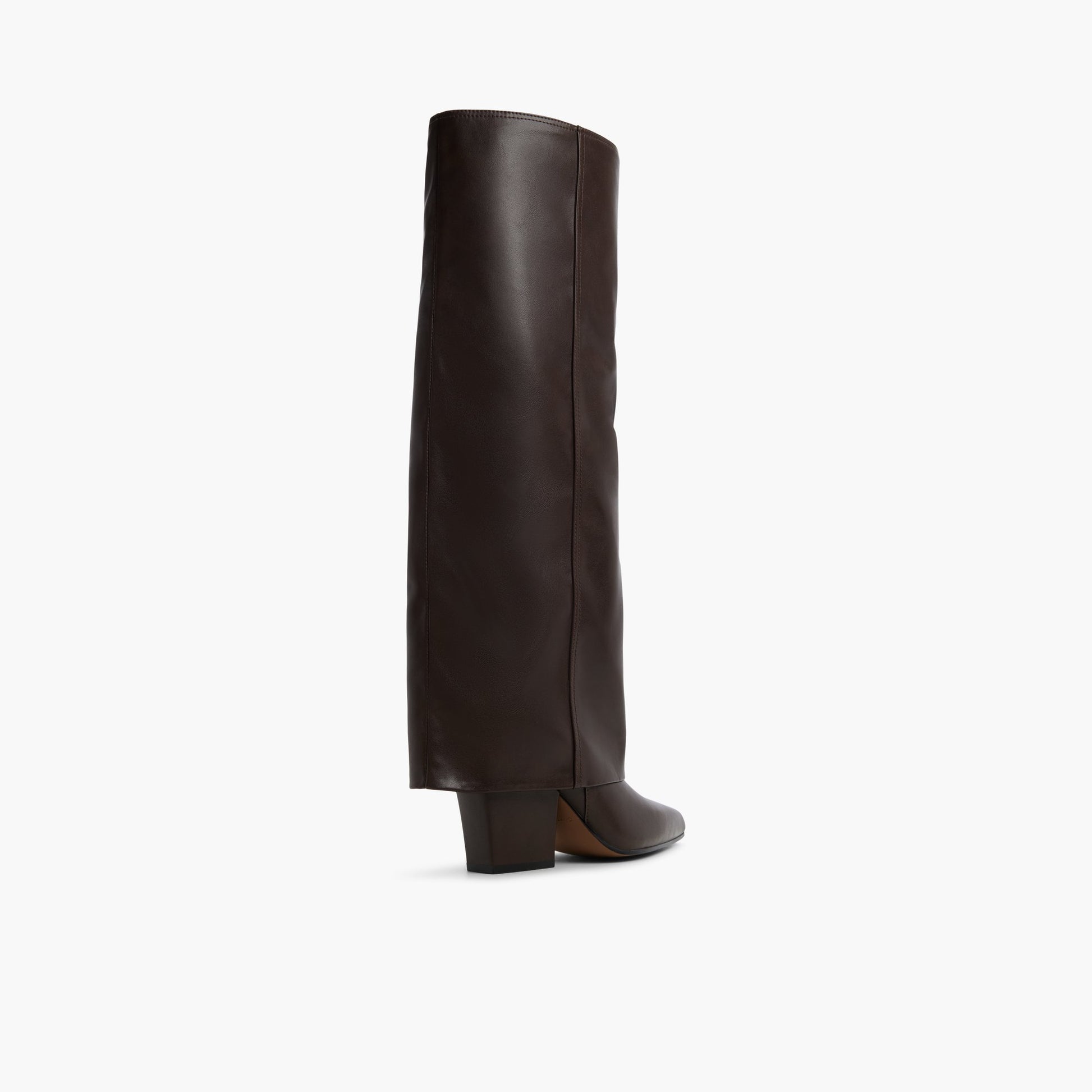 Three-quarter angle of Other Brown Savanahh Knee-High Boots's back side