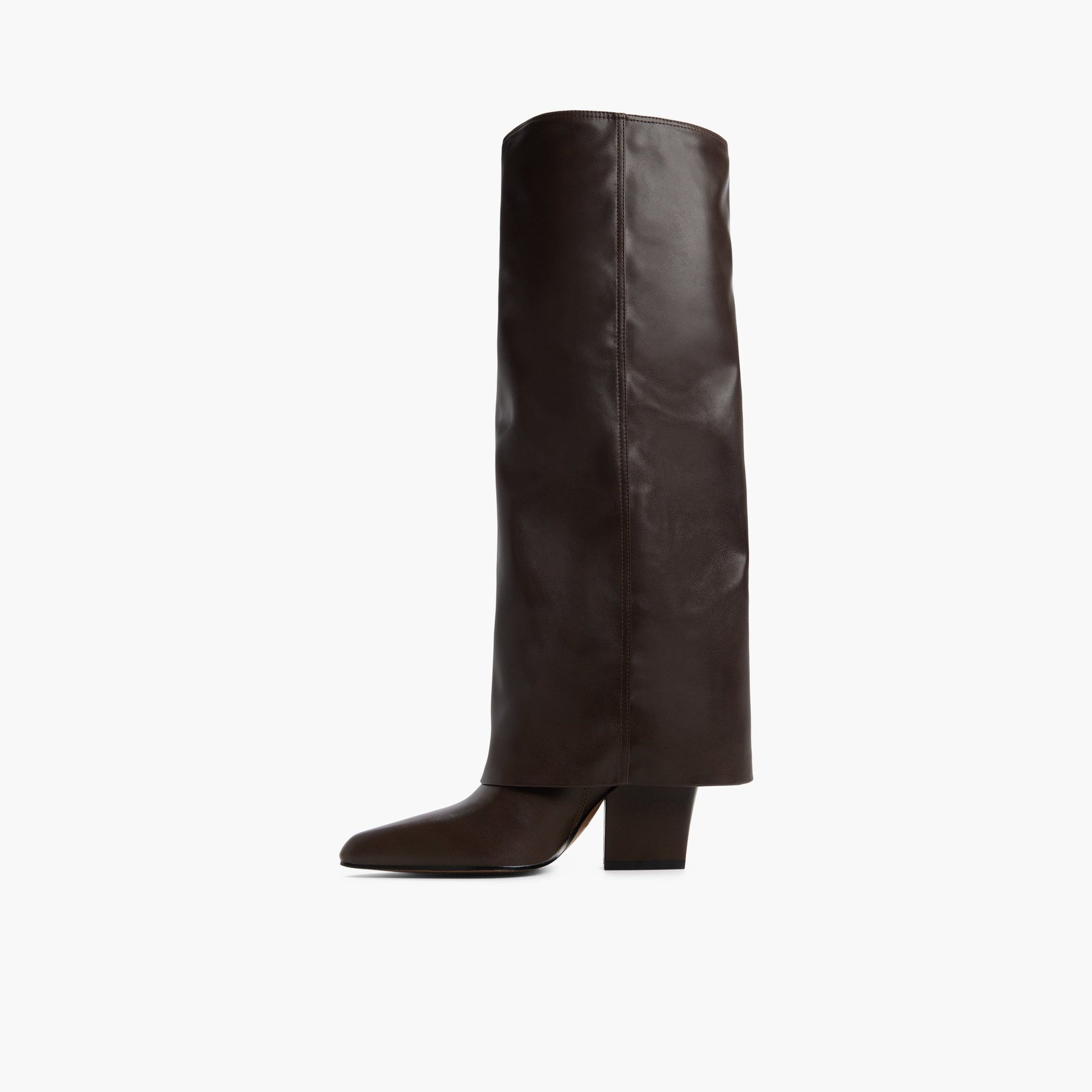Side view of Other Brown Savanahh Knee-High Boots