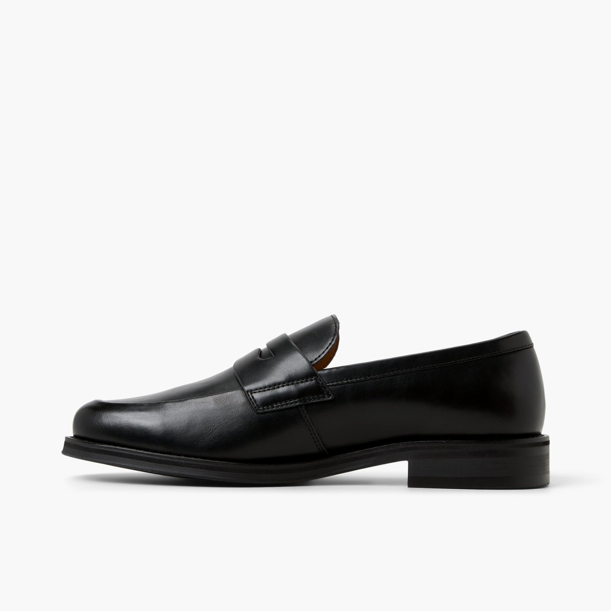 Side view of Black Pollard Loafers