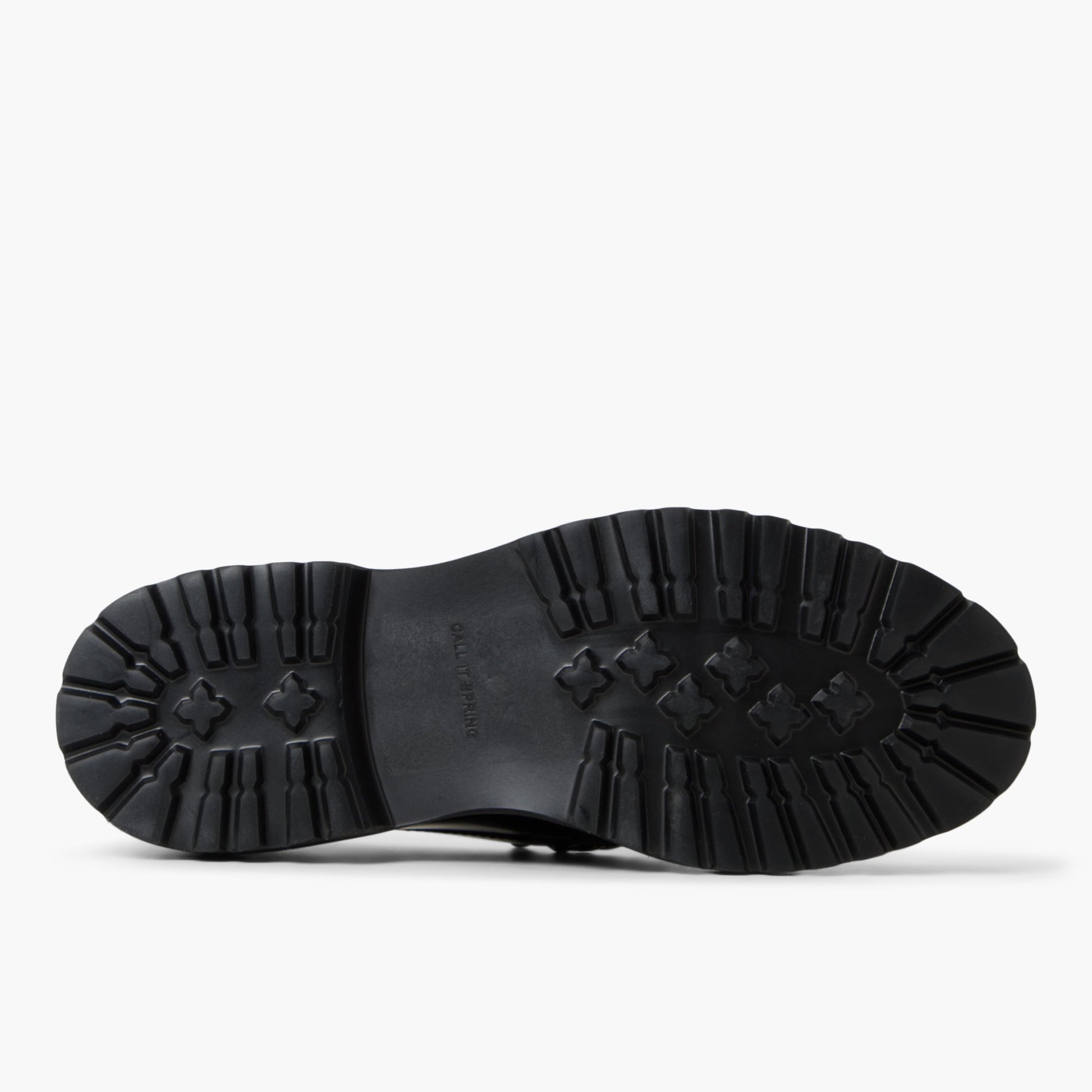 View of Black Mcauley Loafers's sole