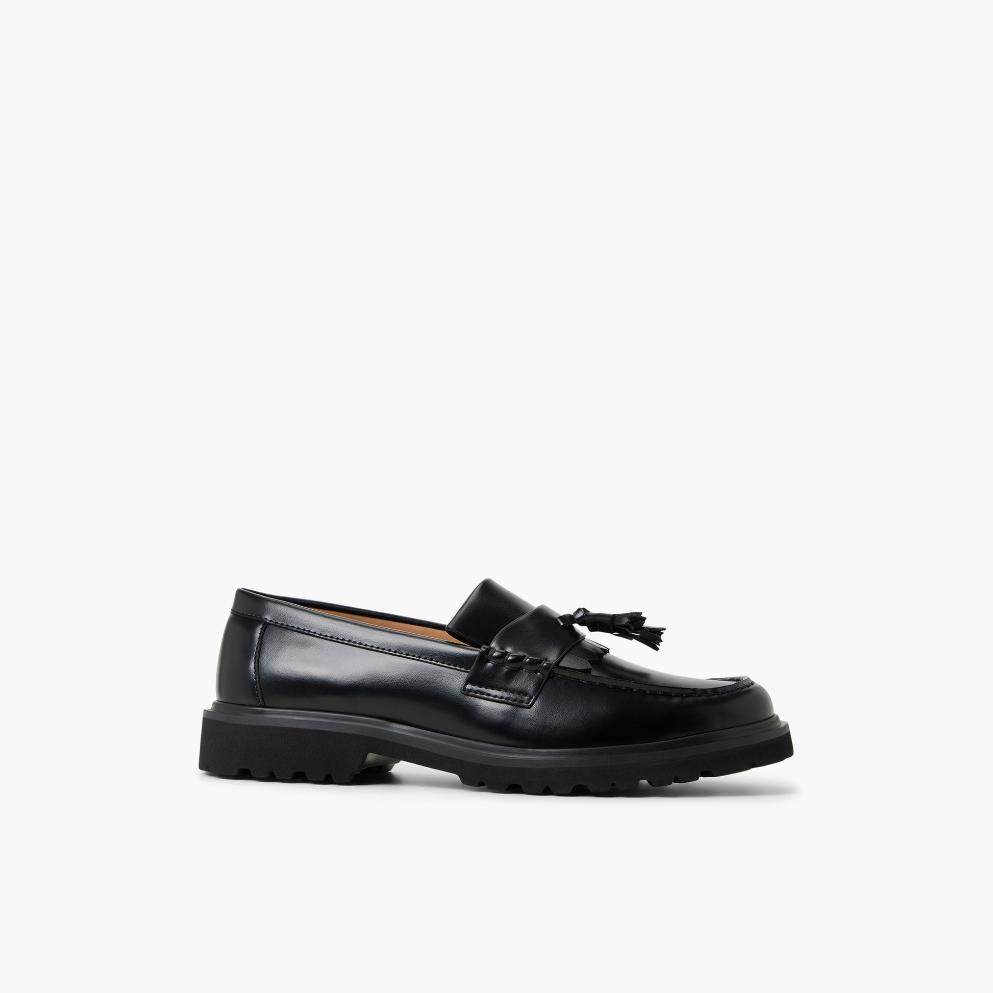 Main View of Black Mcauley Loafers for Mens