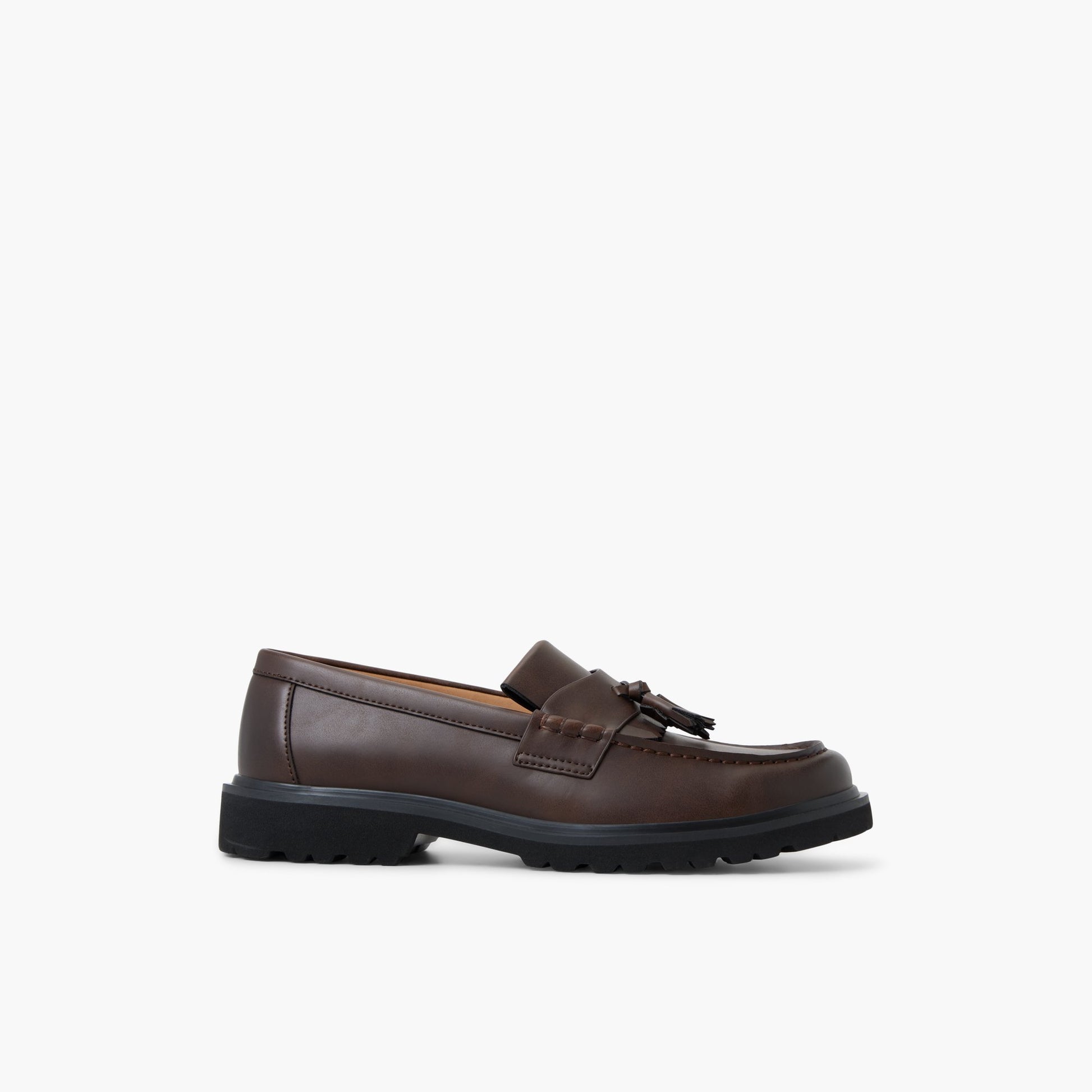 Main View of Cognac Mcauley Loafers for Mens
