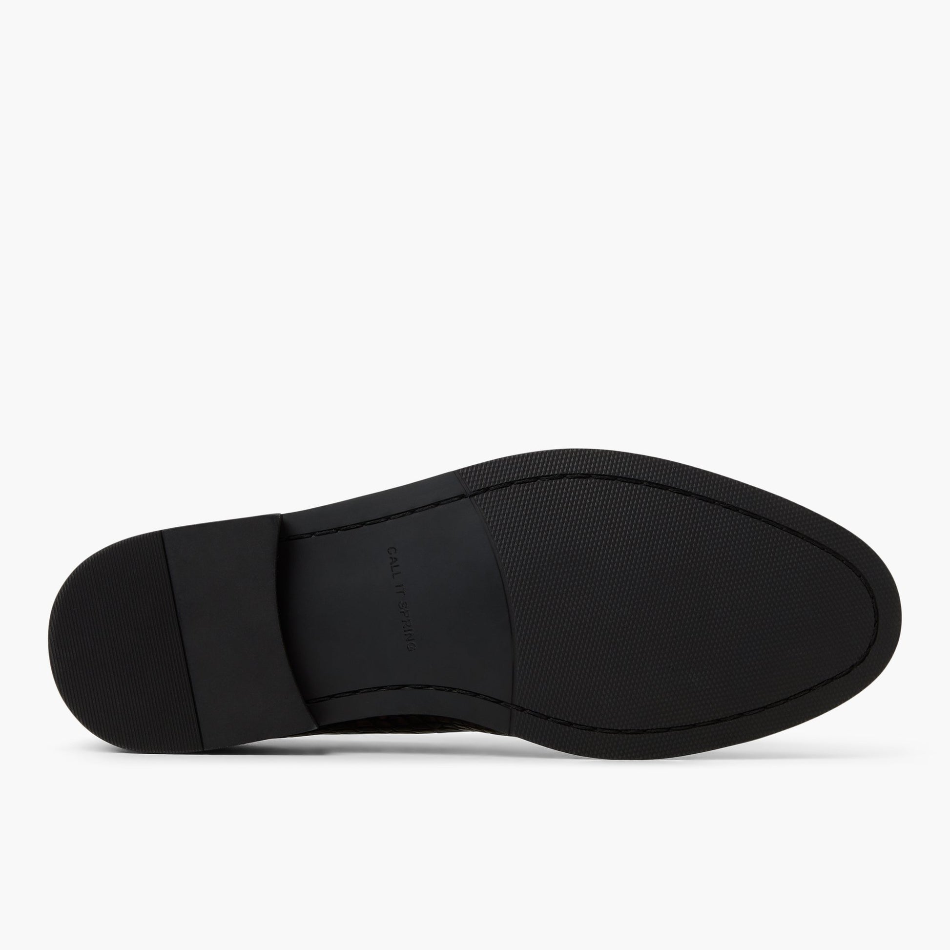 View of Dark Brown Wilcox Dandy Loafers's sole