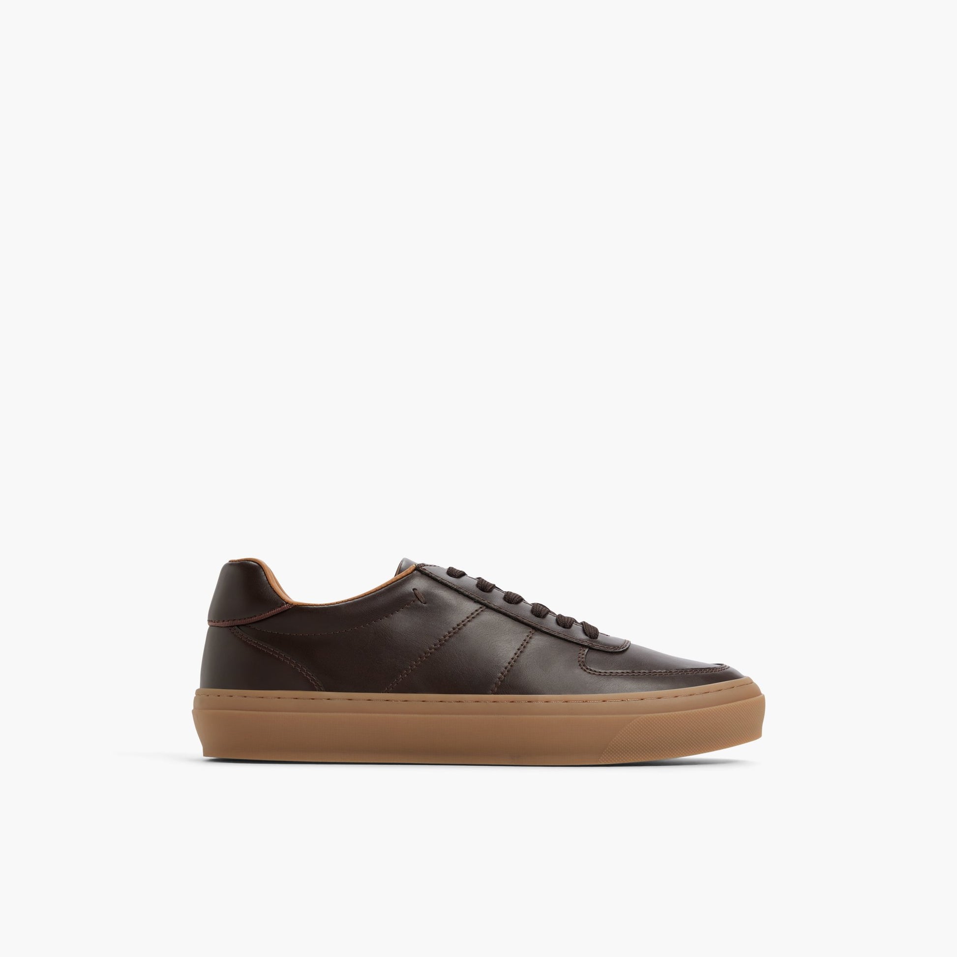 Test FR:Main View of Marron Foncé Regus Chaussures à lacets for Hommes