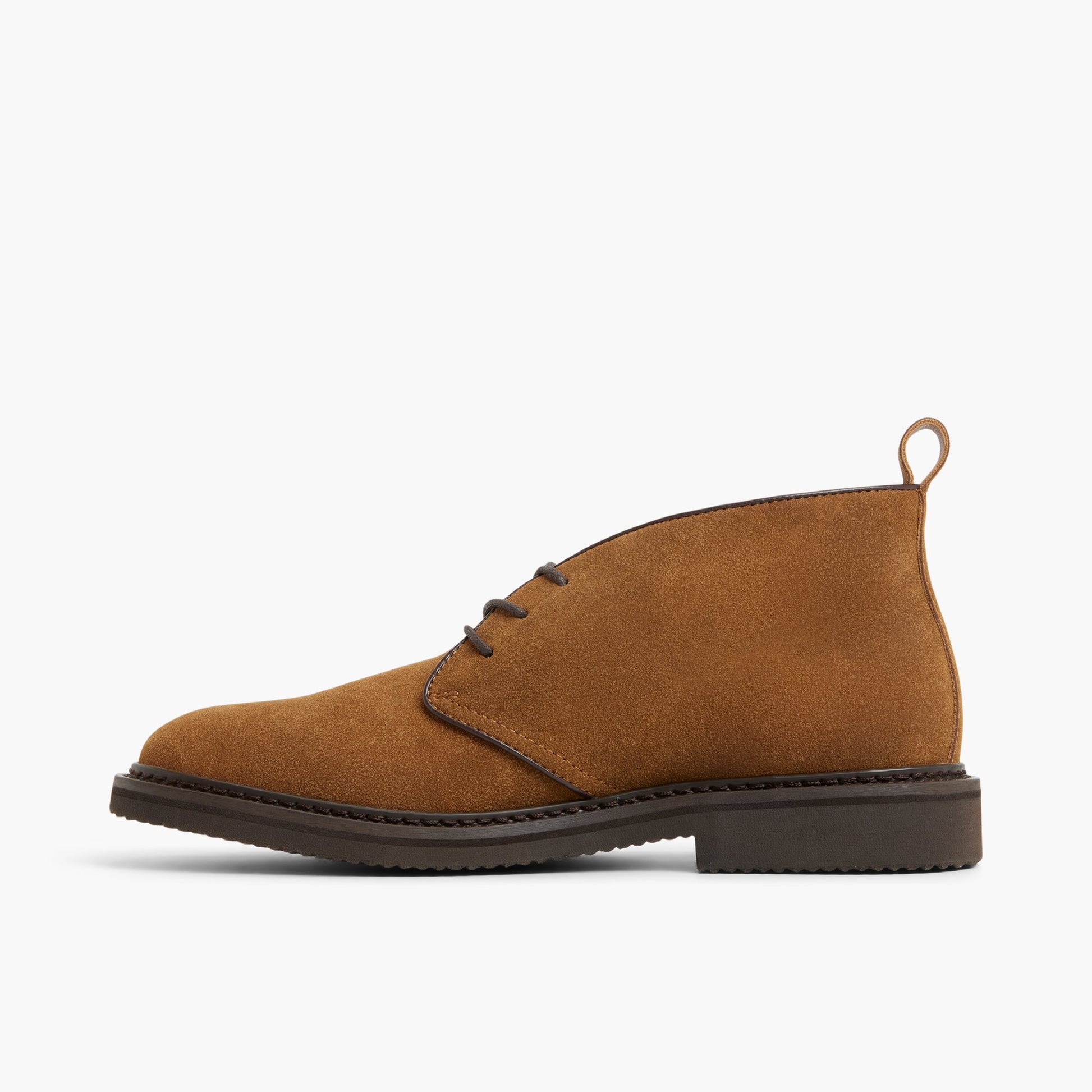 Test FR:Side view of Daim Tan Kanan Bottes chukka