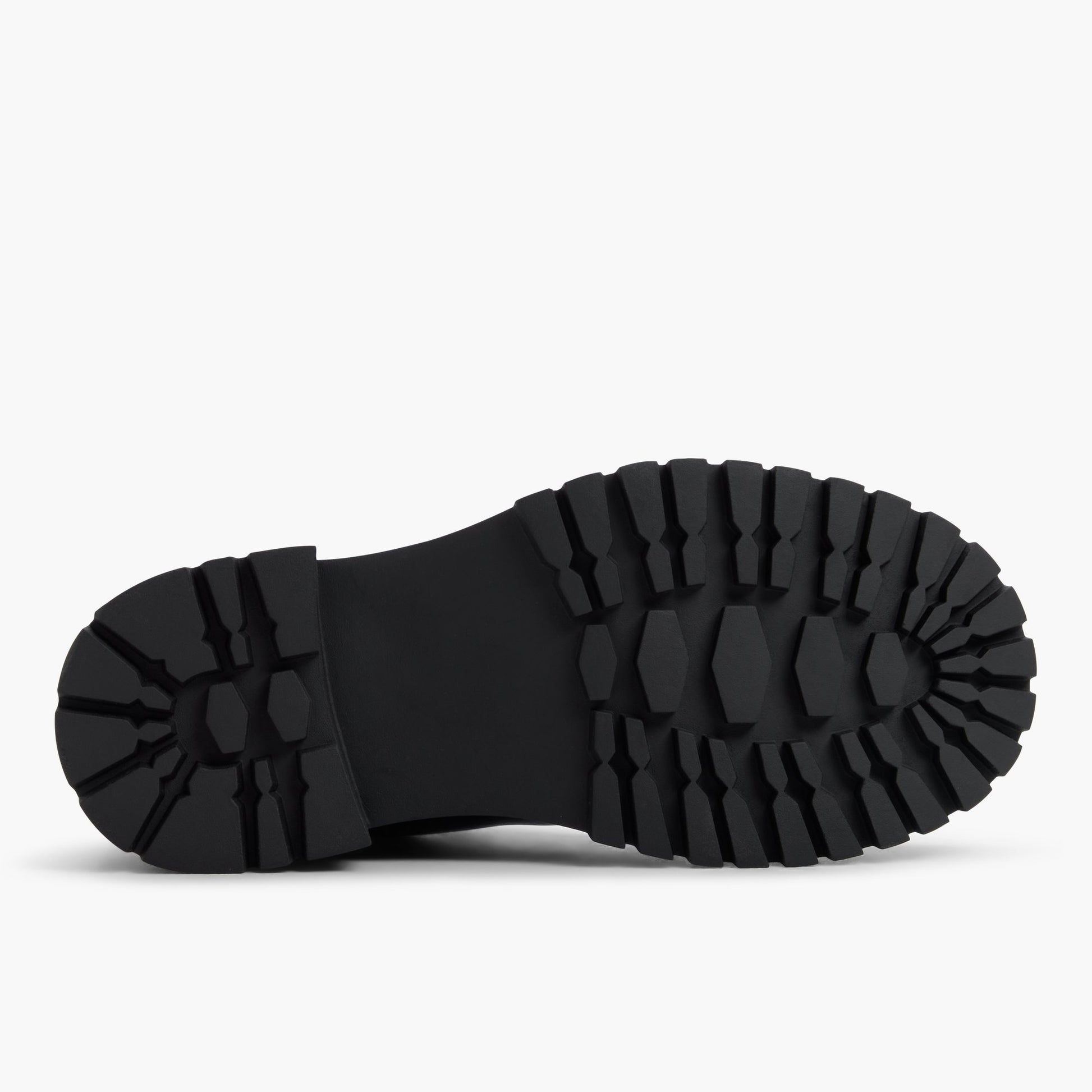 View of Black Trekkerr 's sole