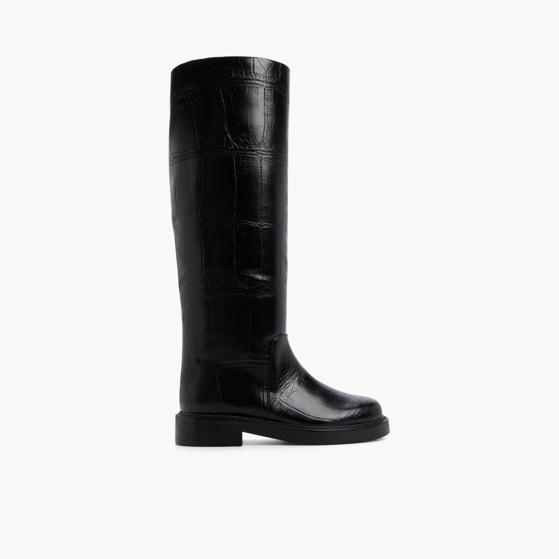 Main View of Other black Braxtonn Knee-High Boots for Womens