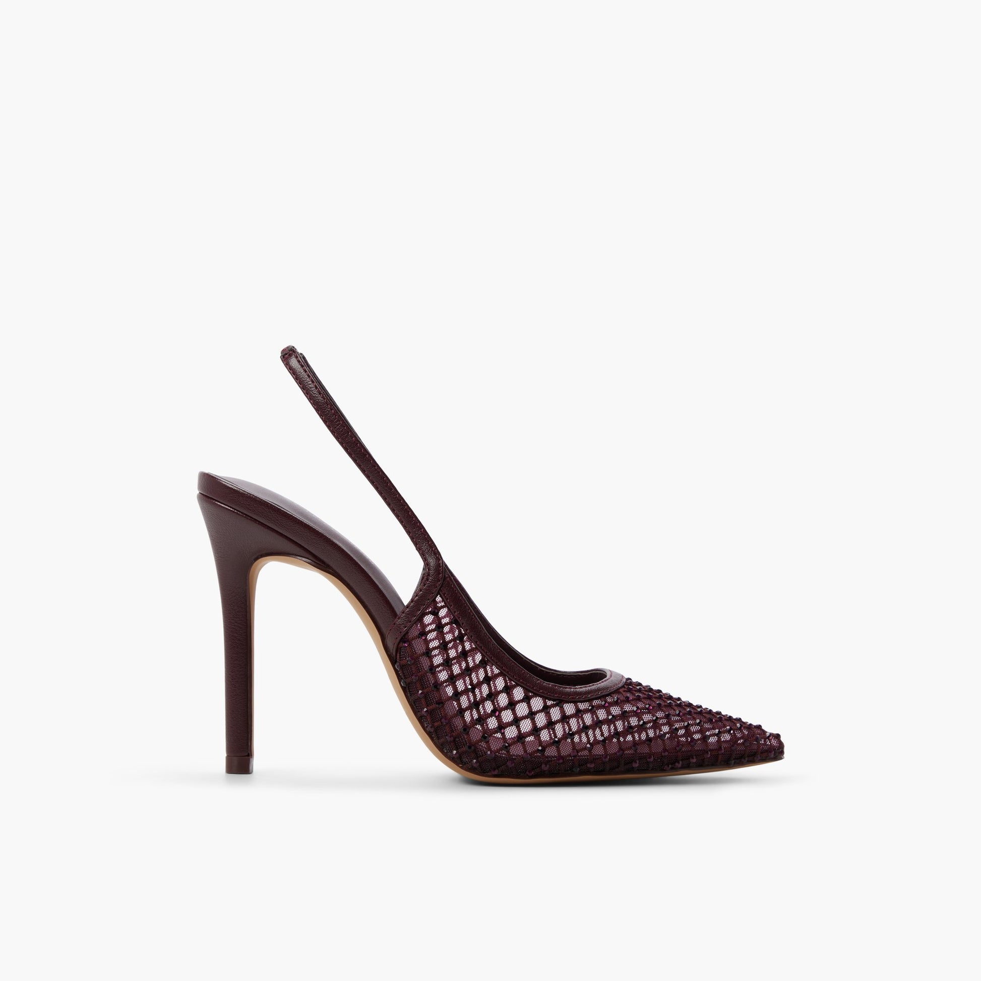 Main View of Bordo Azita Slingback High Heels for Womens