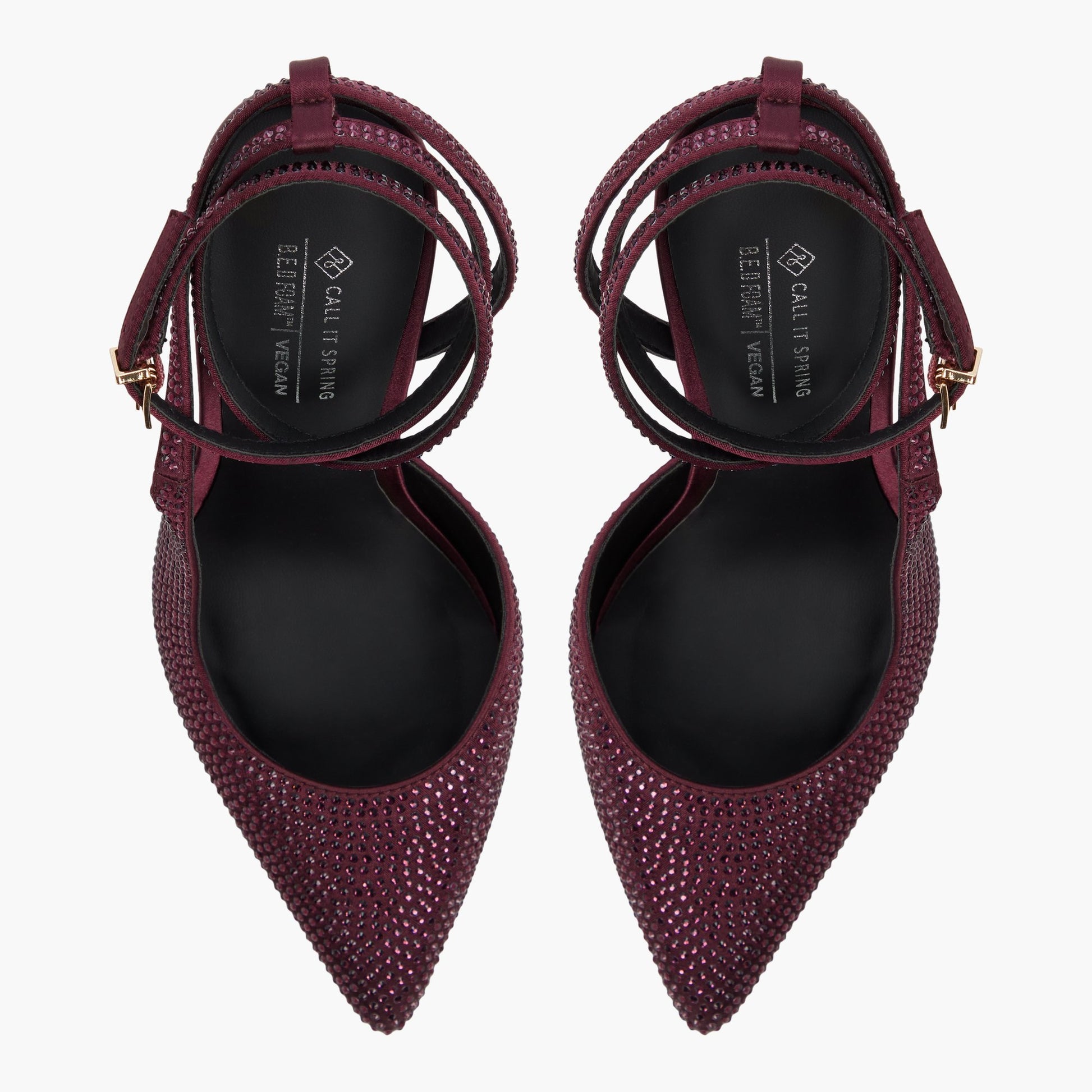 Top-down view of the Bordo Antheia High heel pumps