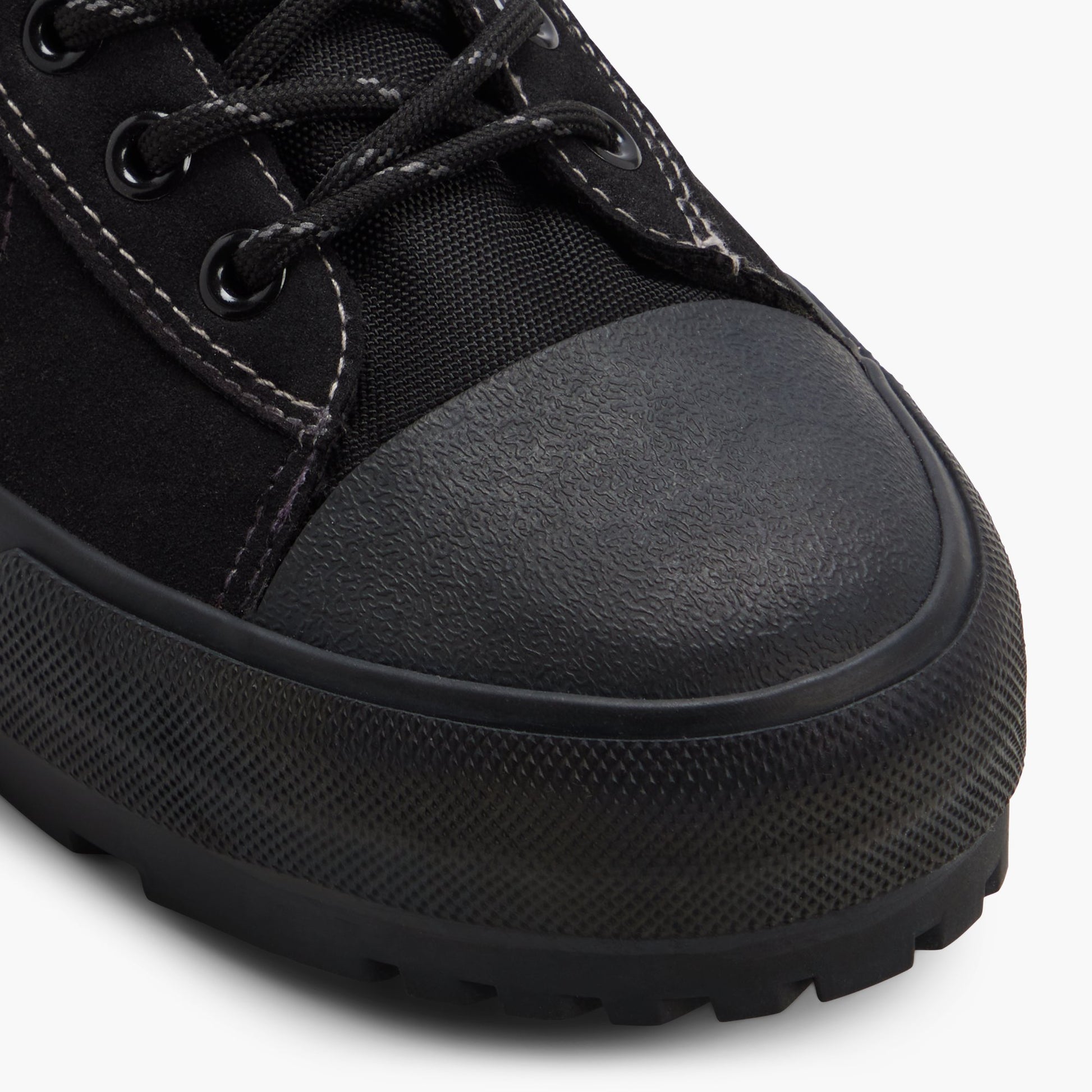 Close-up of the Black Bettinson Ankle Boots