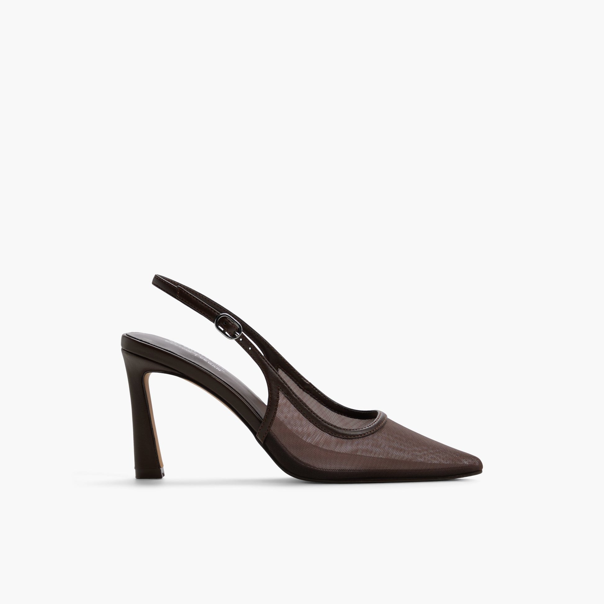 Main View of Other Brown Chiicago Slingback High Heels for Womens
