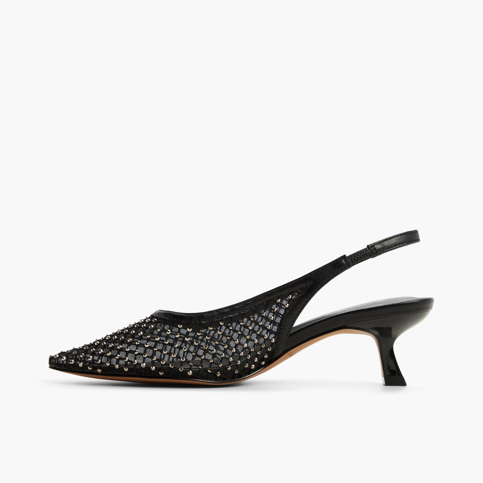 Side view of Open Black Dariahh