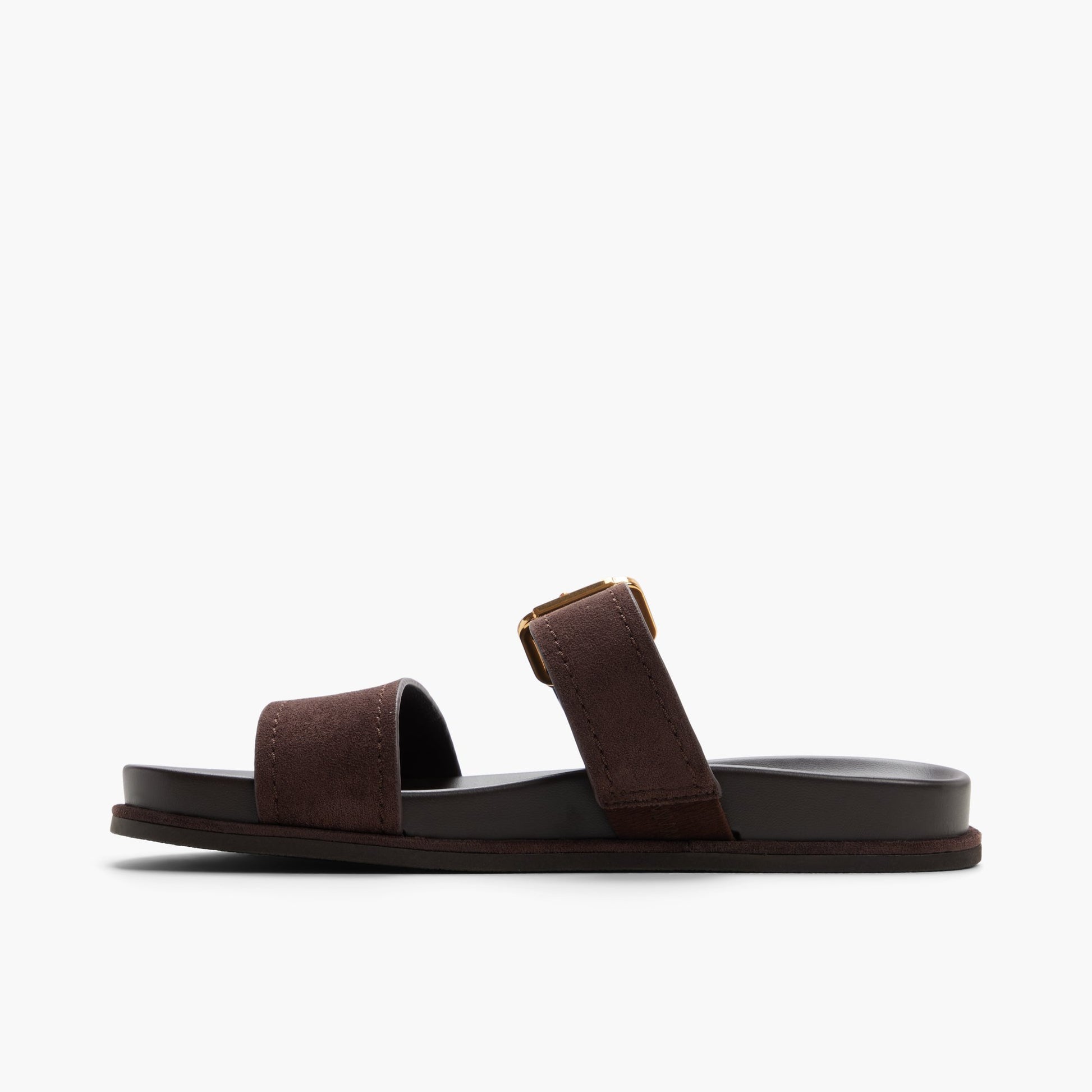 Side view of Dark brown Catanya Slides