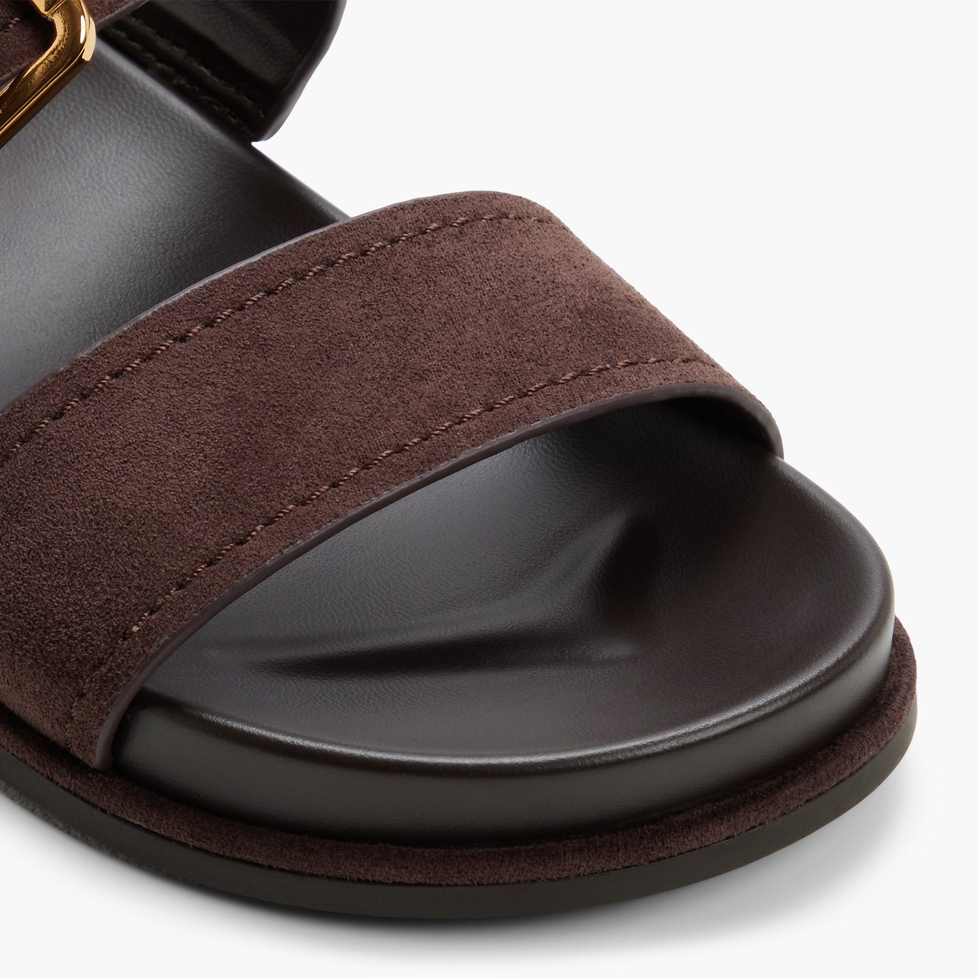 Close-up of the Dark brown Catanya Slides