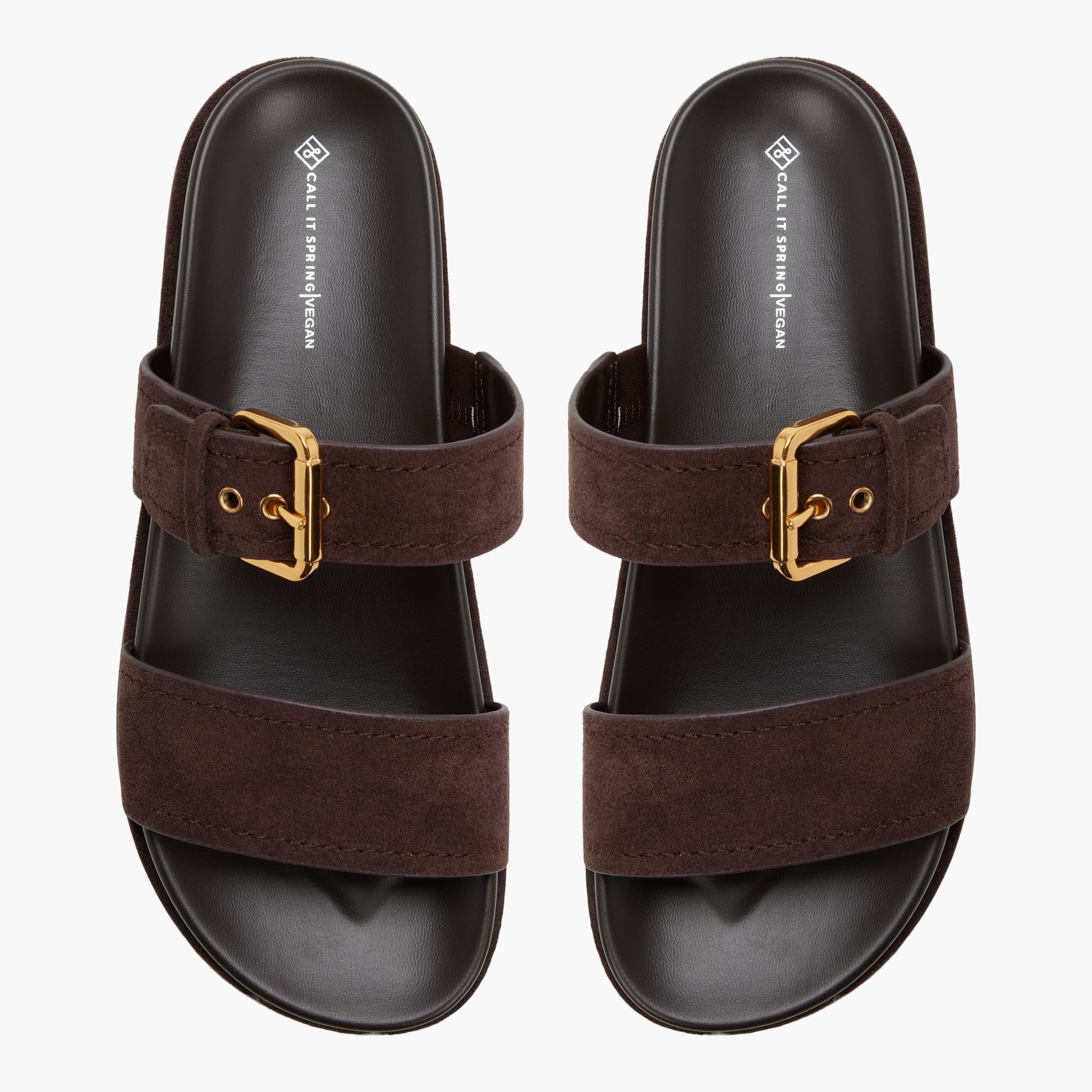 Top-down view of the Dark brown Catanya Slides